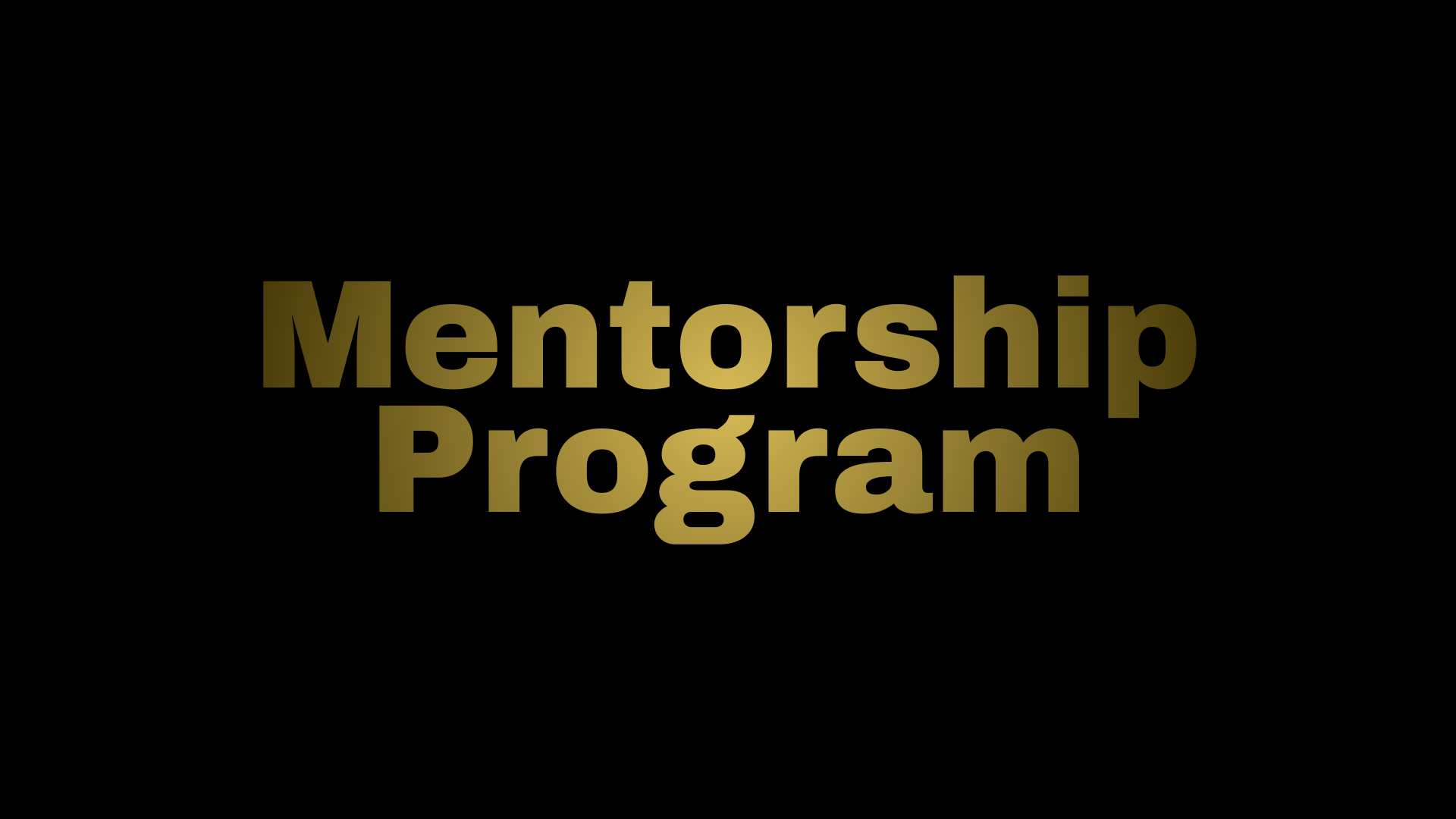Mentorship