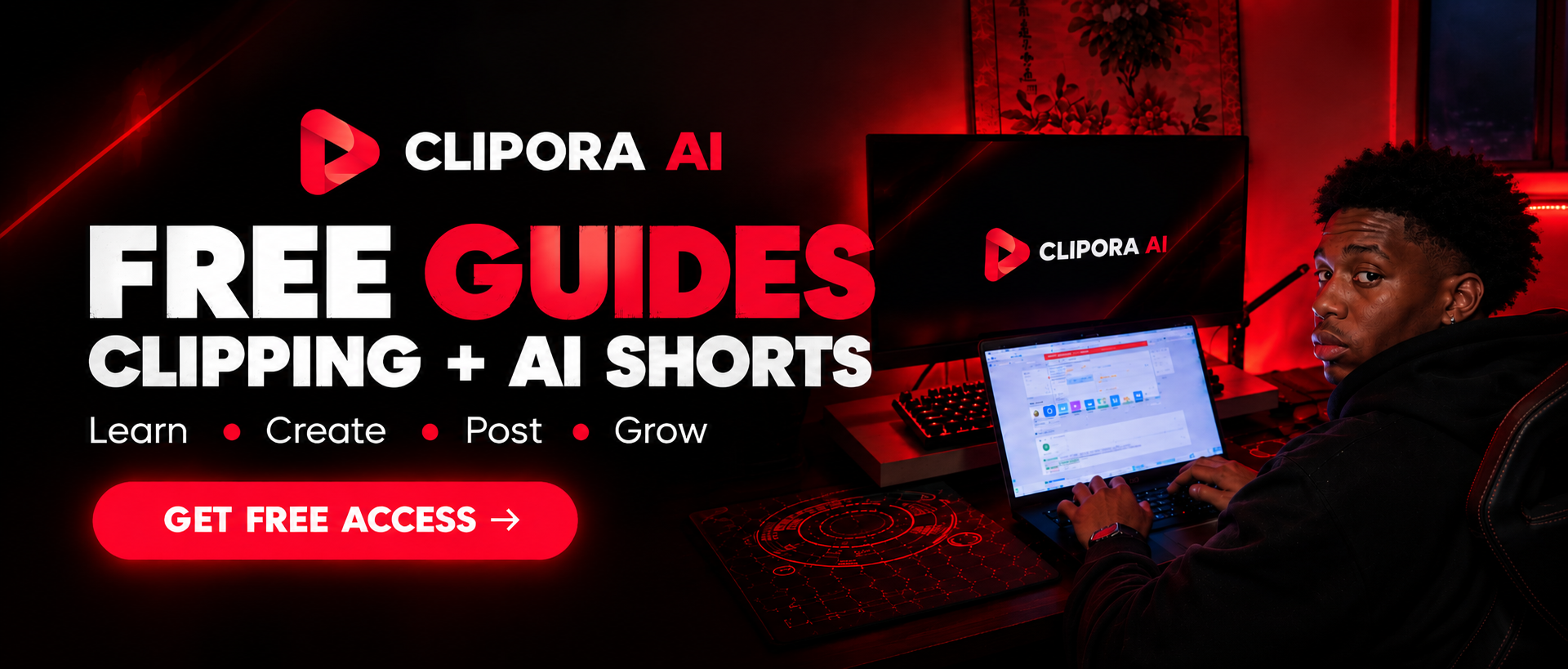 Free Guides Clipping/AI shorts
