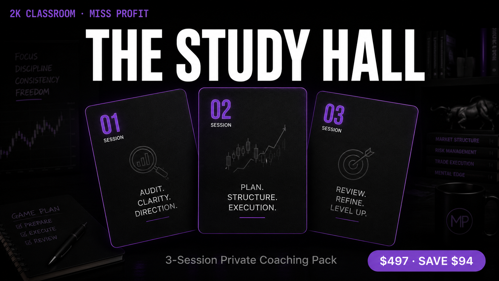 Study Hall (3-Session Pack)