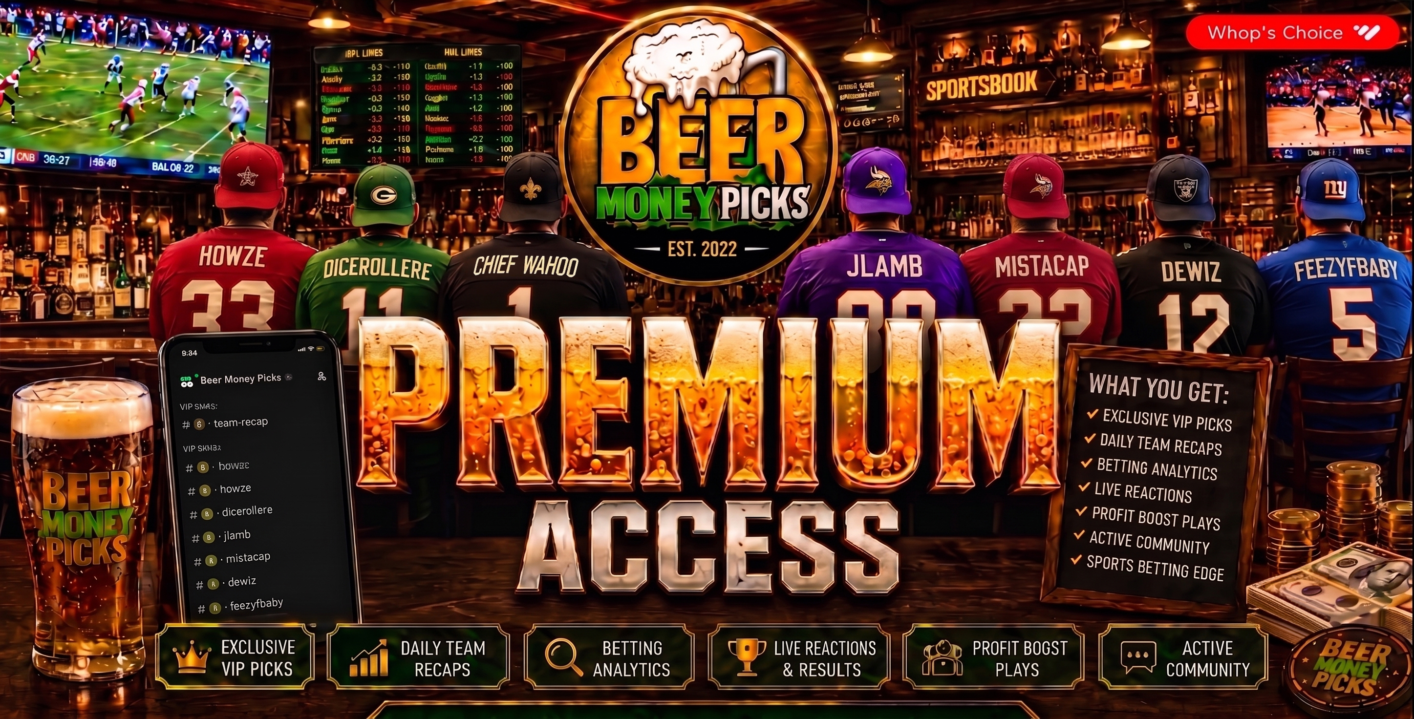 Beer Money VIP Access