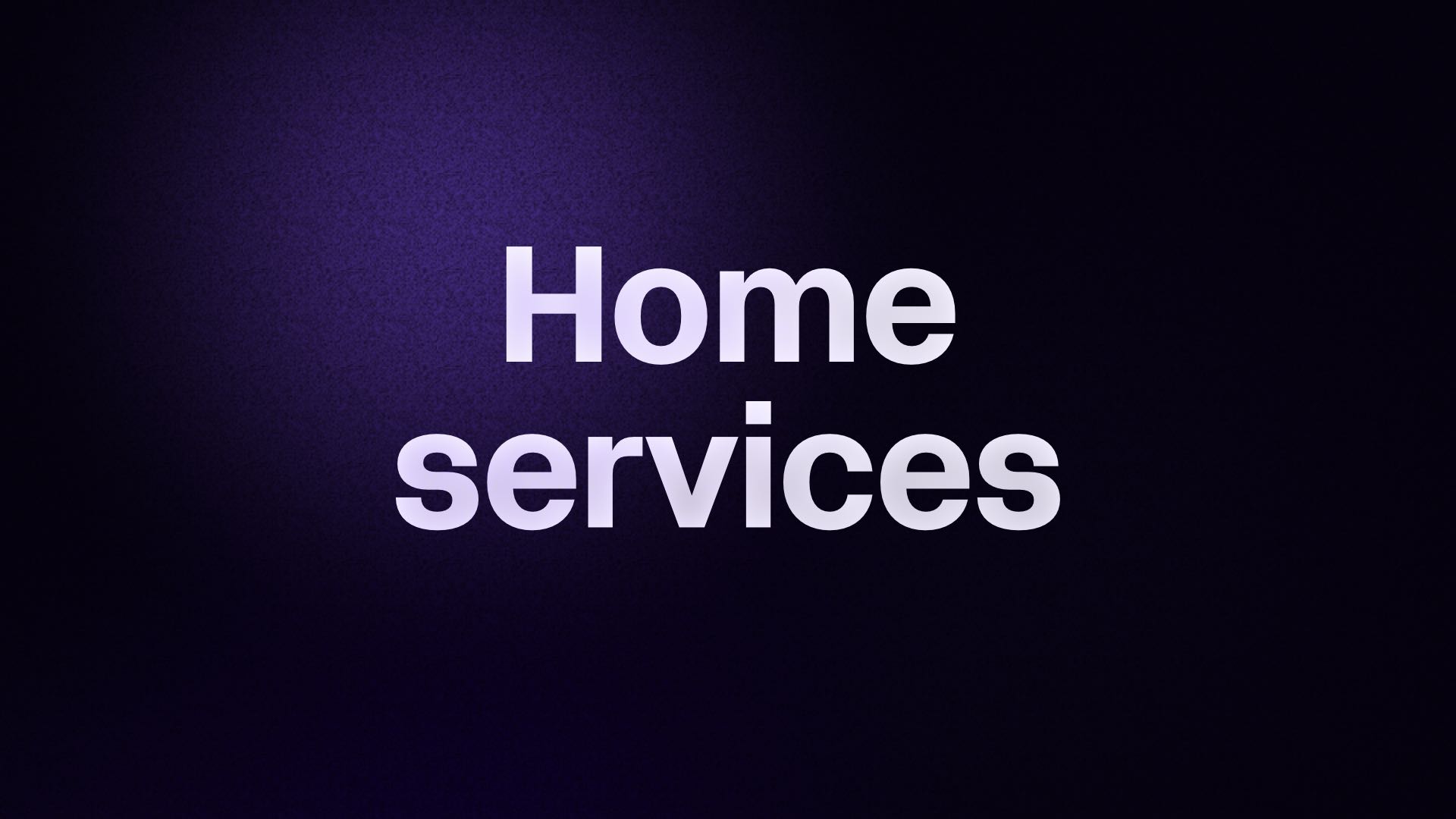 home service business 