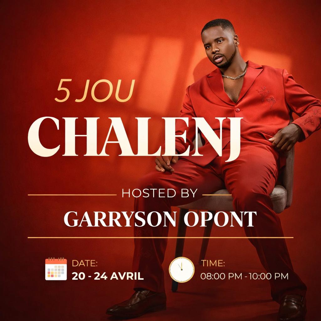 5 JOU CHALENJ | 20-24 AVRIL