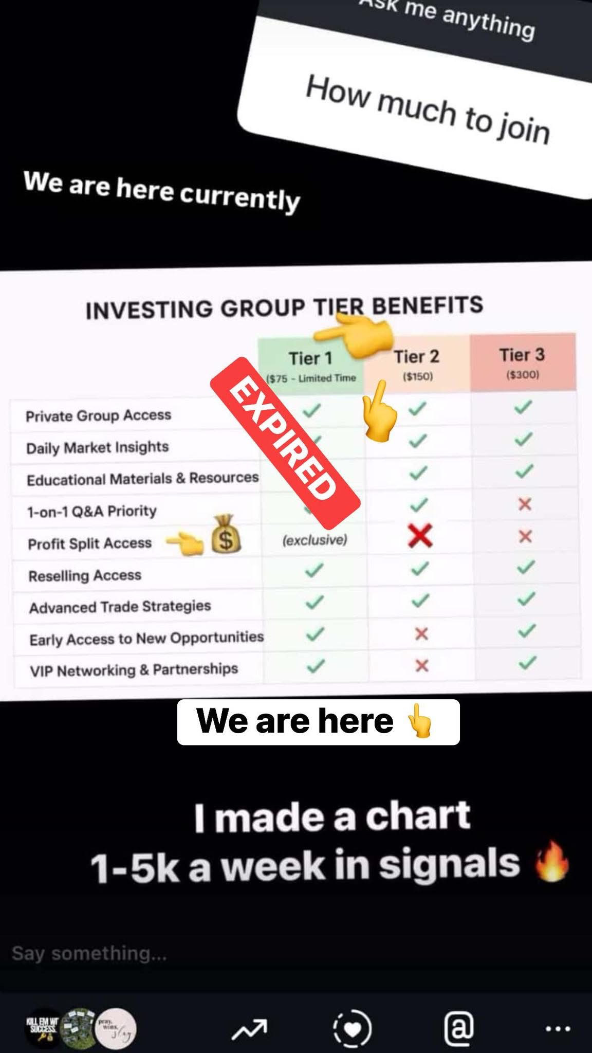 TIER 2 ACCESS to private group
