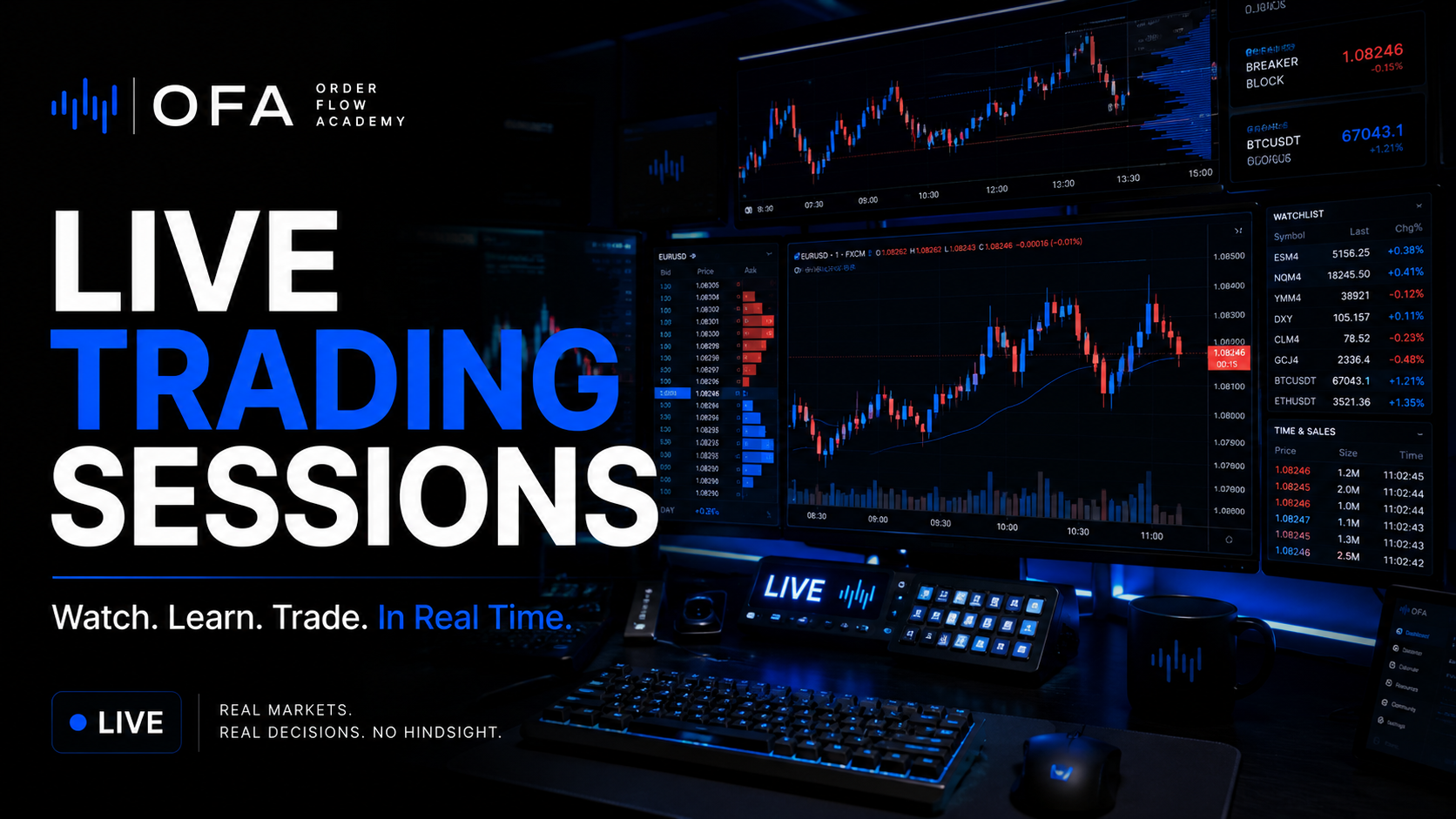 Order-flow Live Trading Subscription