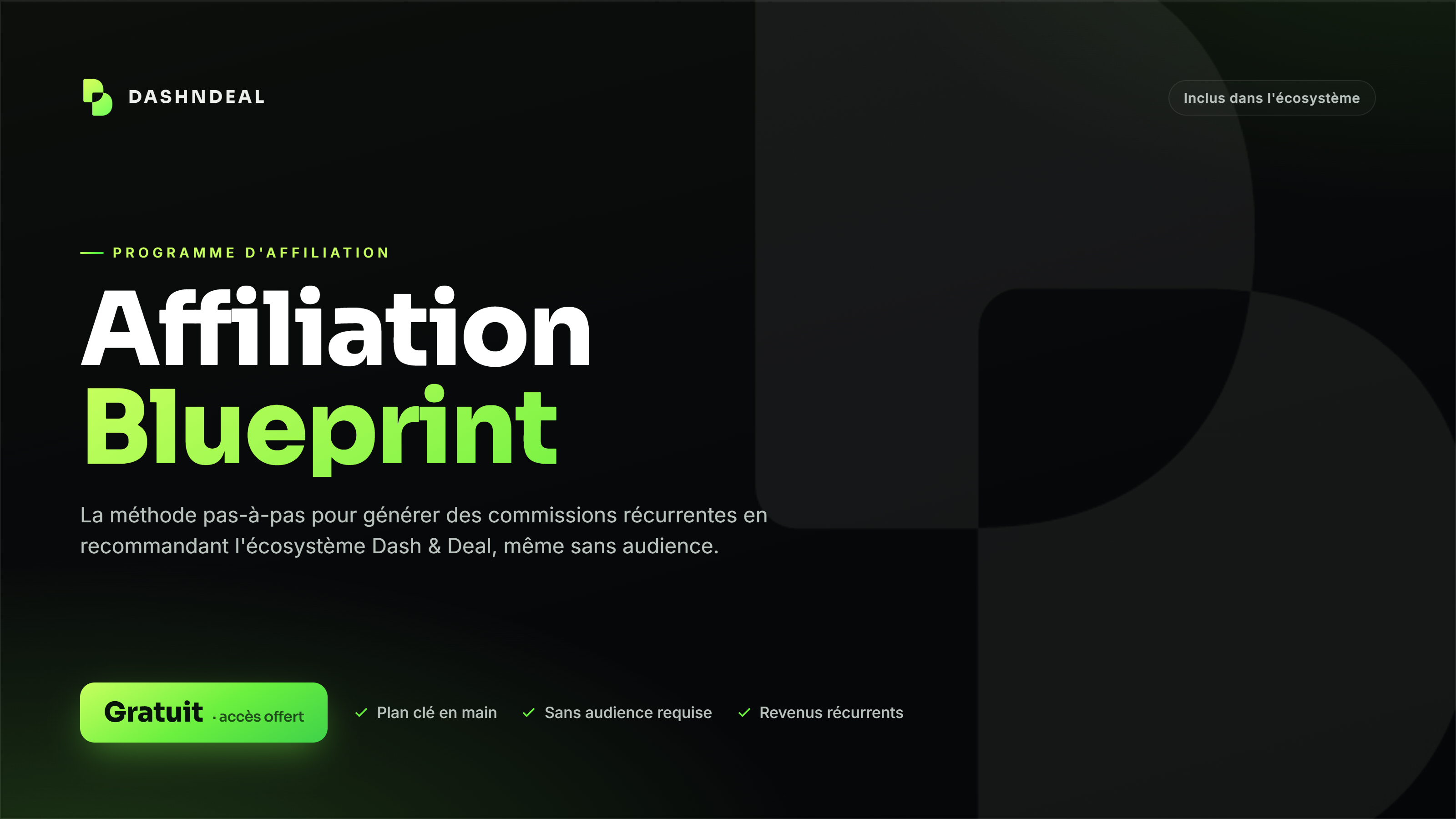 Affiliation blueprint 🎁