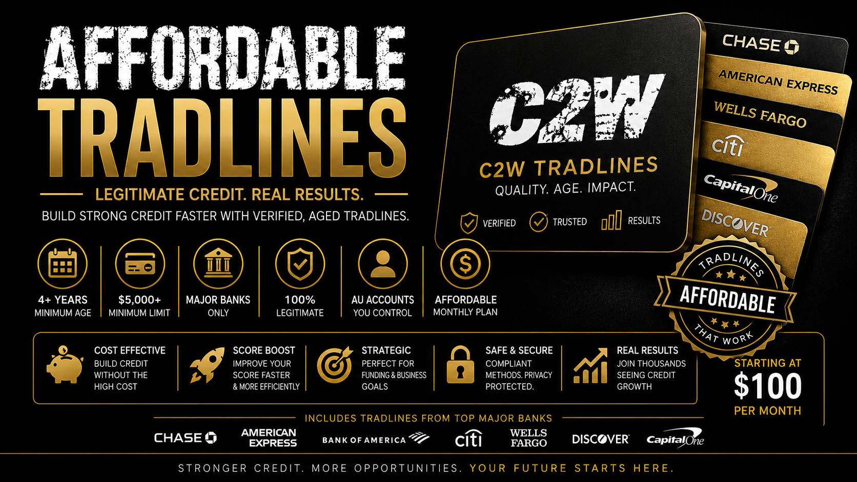 Affordable Tradeline