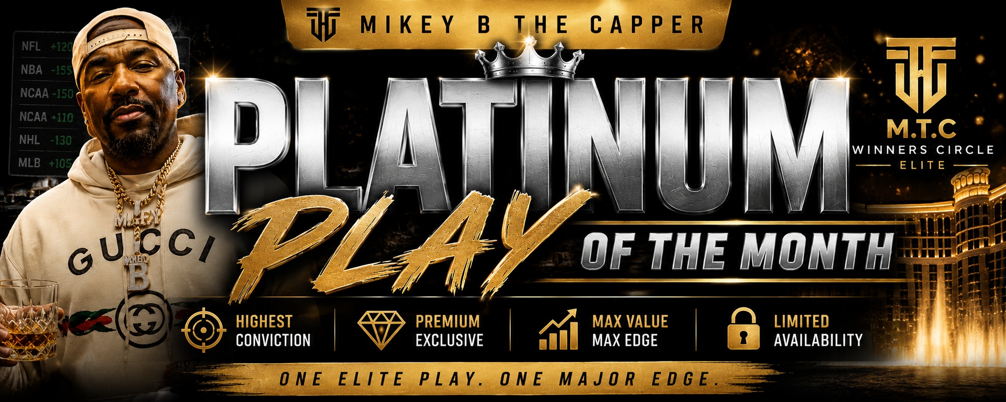 PLATINUM PLAY OF THE MONTH 💸