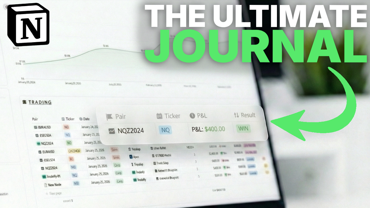 Notion Trade Journal Pro