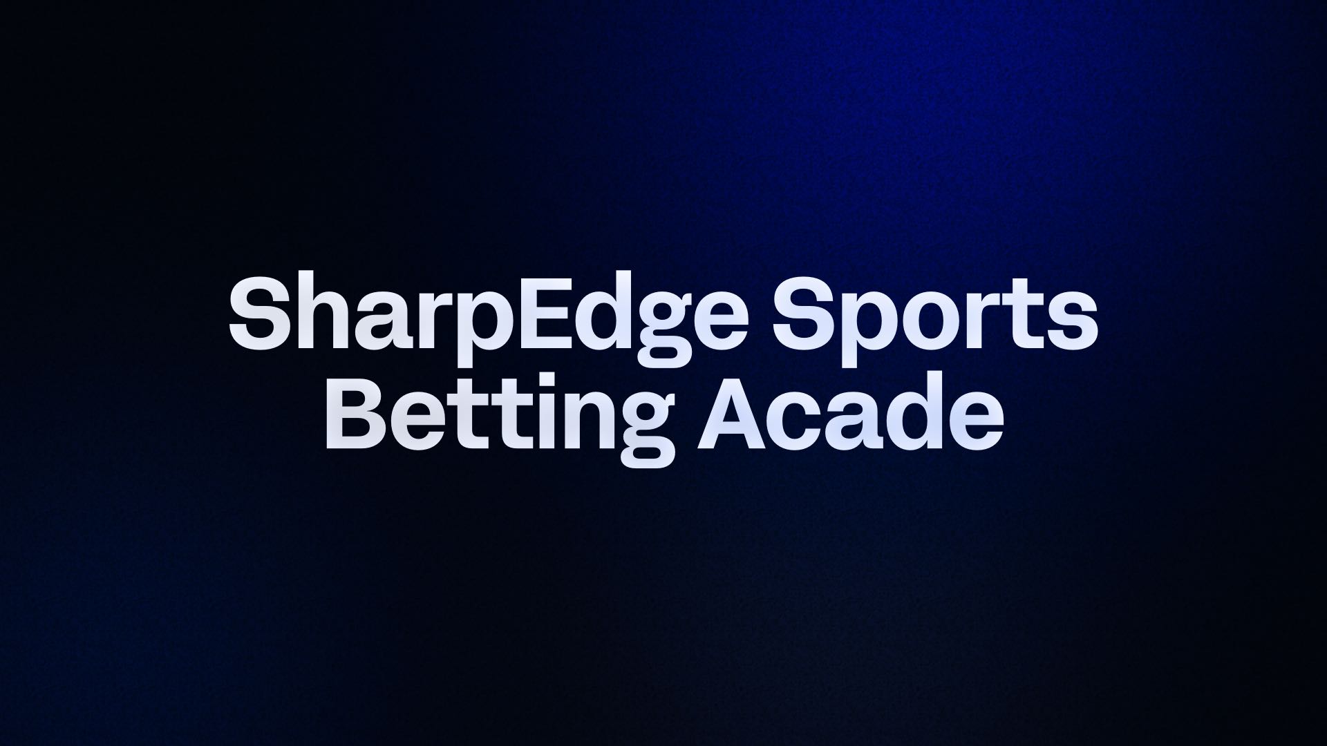 SharpEdge MMA Betting Lab