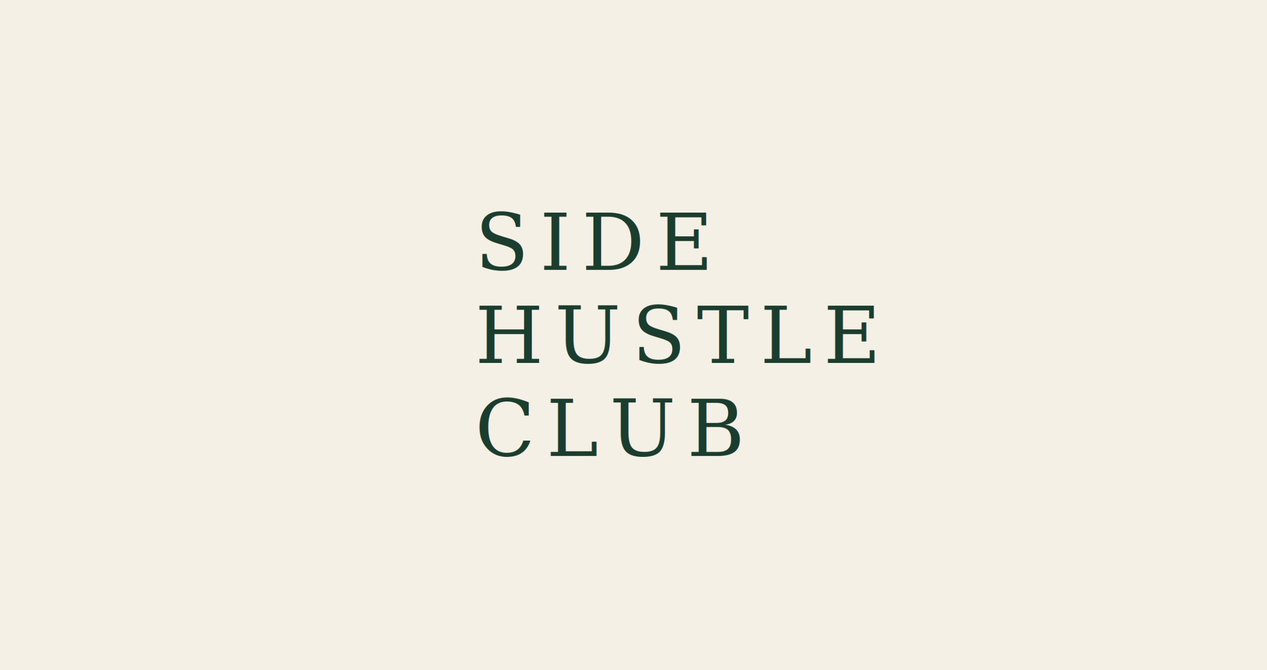 Side Hustle Club