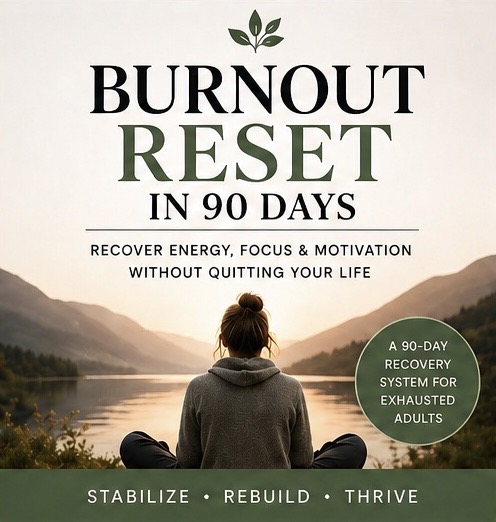 90-Day Burnout Reset Planner