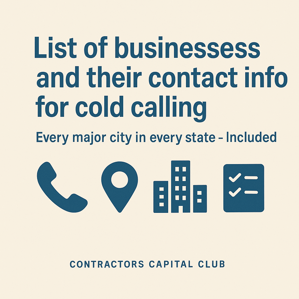 Nationwide Biz Contacts