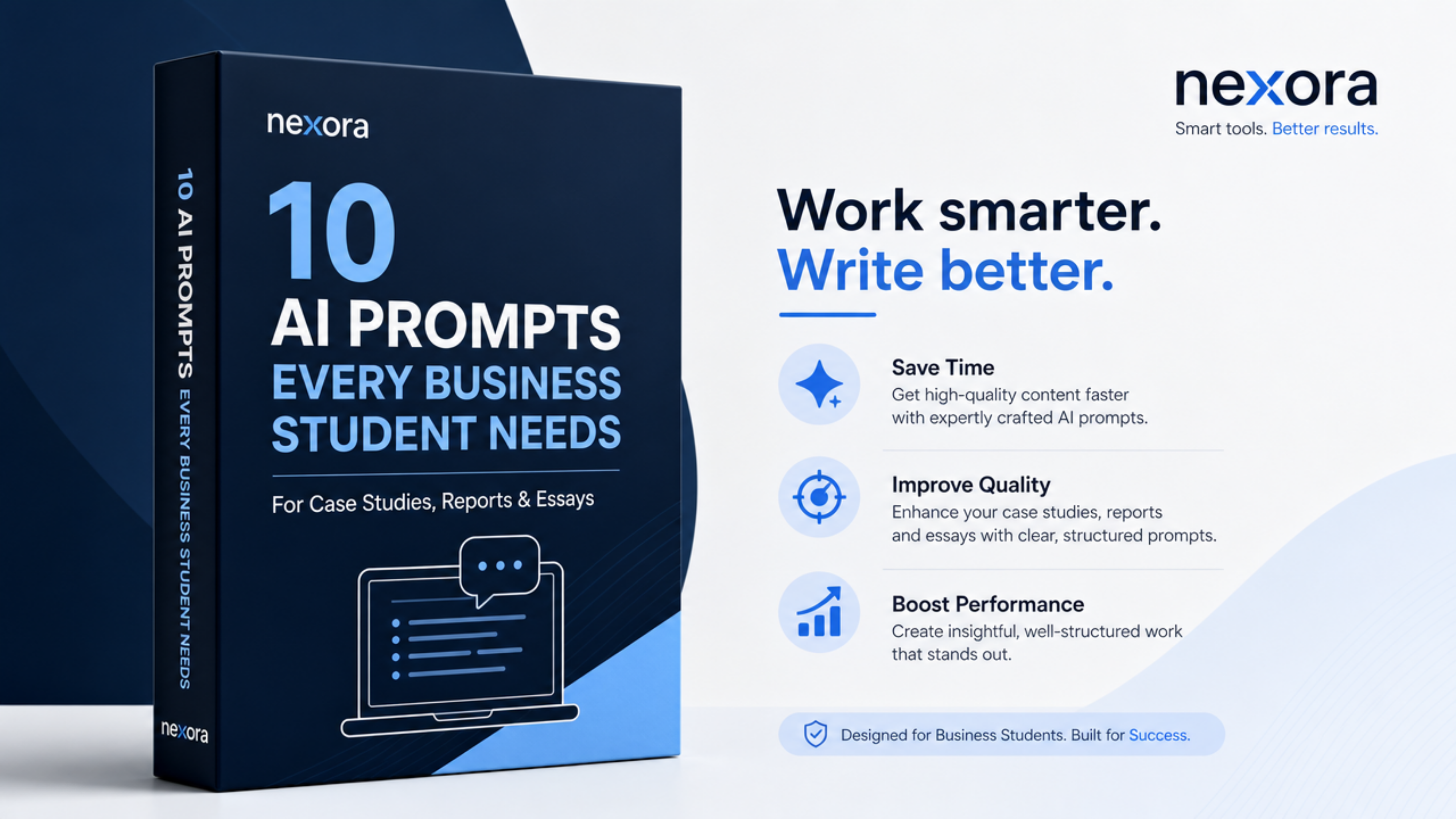 10 AI Prompts Every Business Student Needs: For Case Studies, Reports & Essays
