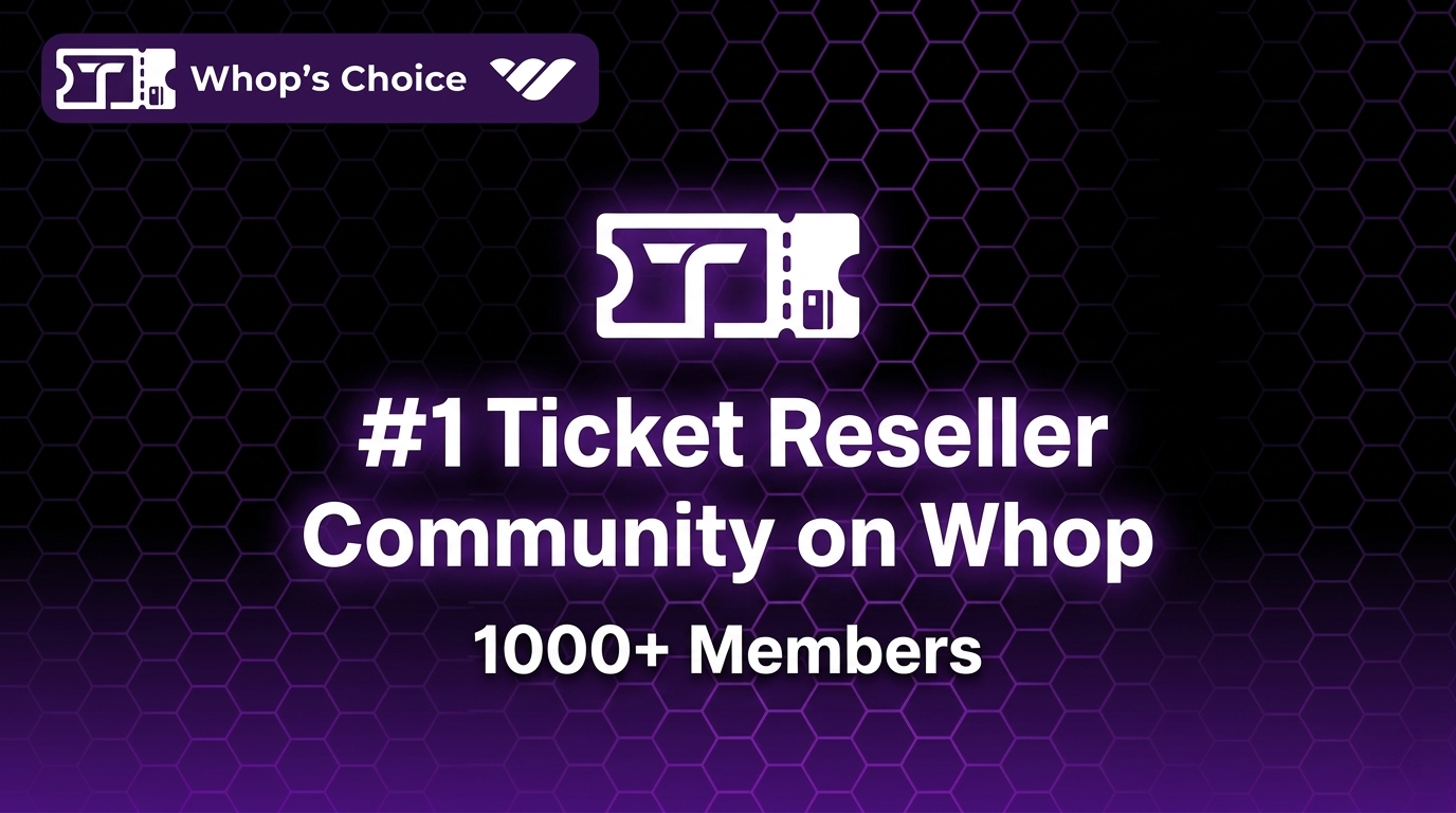 AI | Ticket Reselling - Free 💸