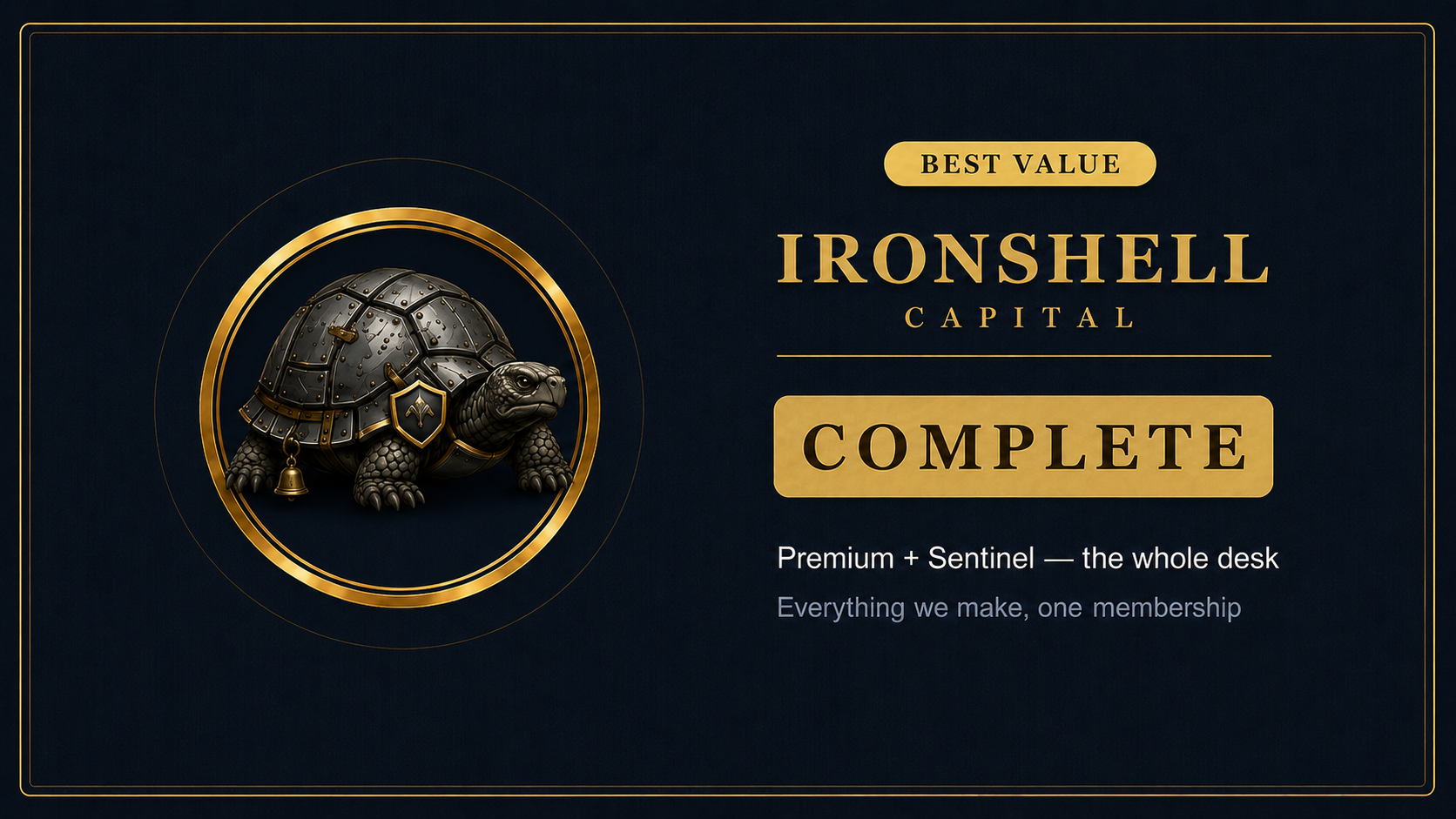 Ironshell Premium Access + Sentinel-AI Analyst Combo