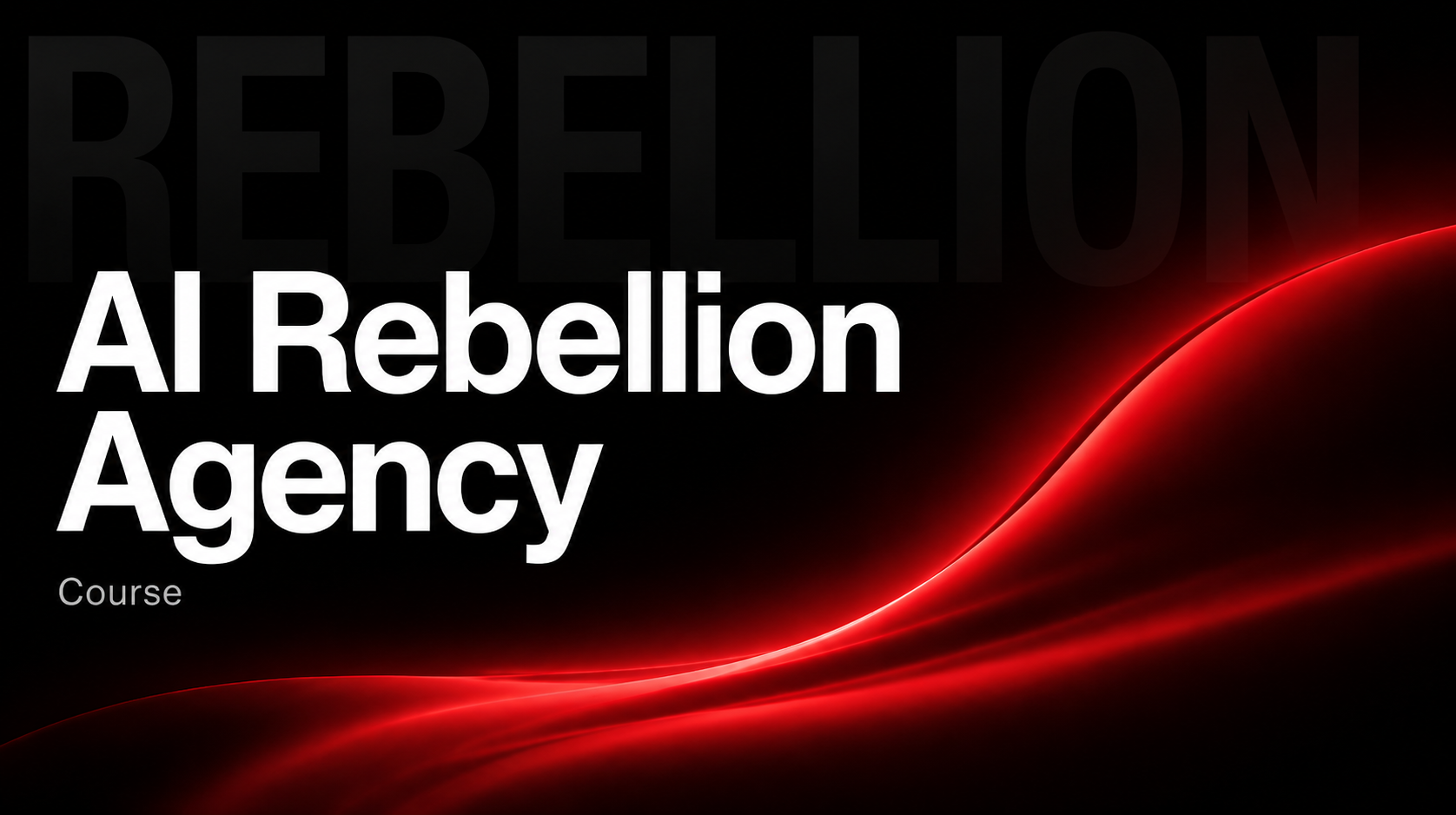 AI REBELLION AGENCY - CORSO STAND