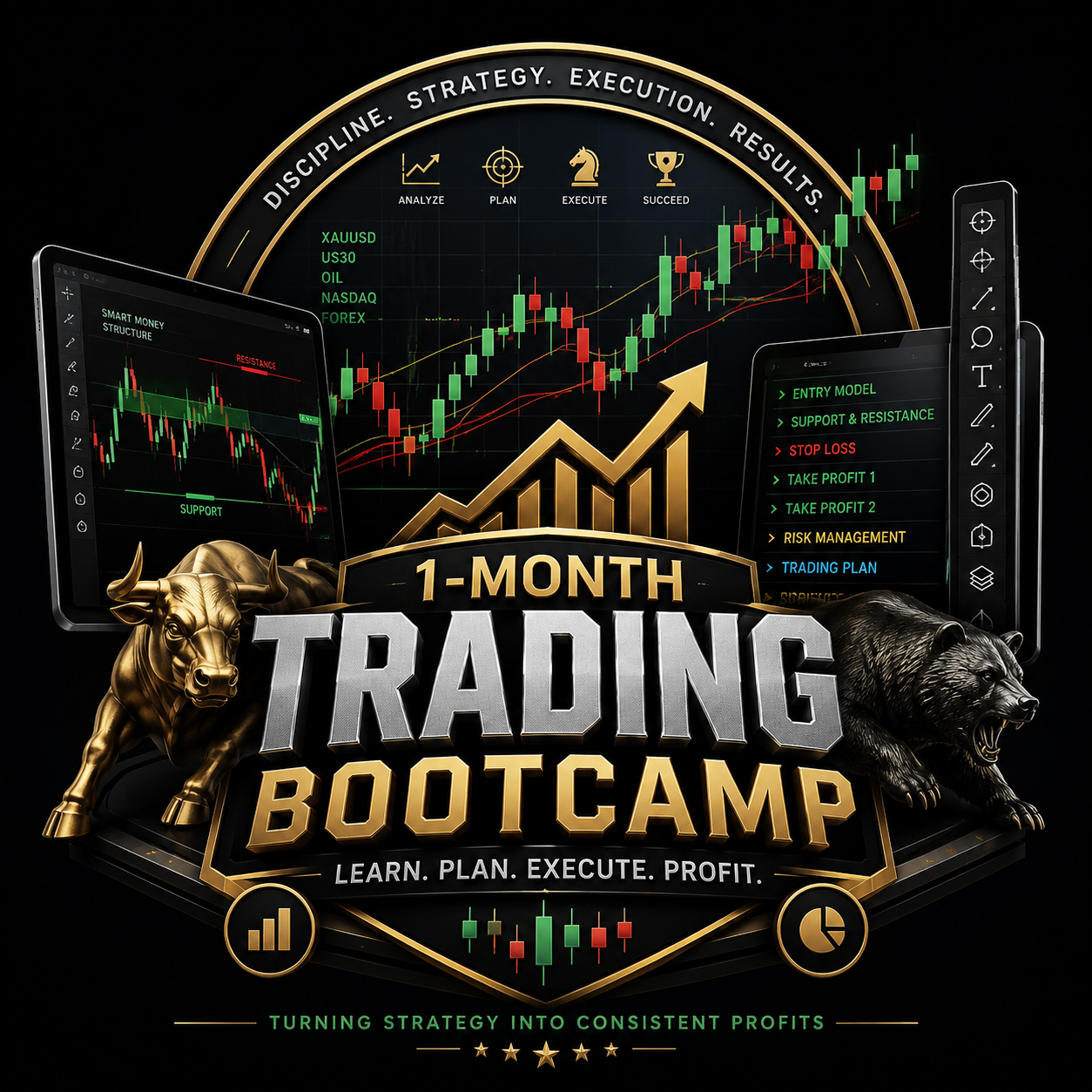 🚨 1-MONTH TRADING BOOTCAMP 🚨