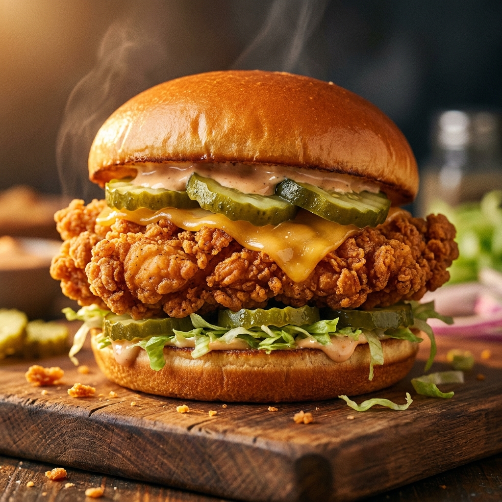 Fried Chicken Sandwich Combo