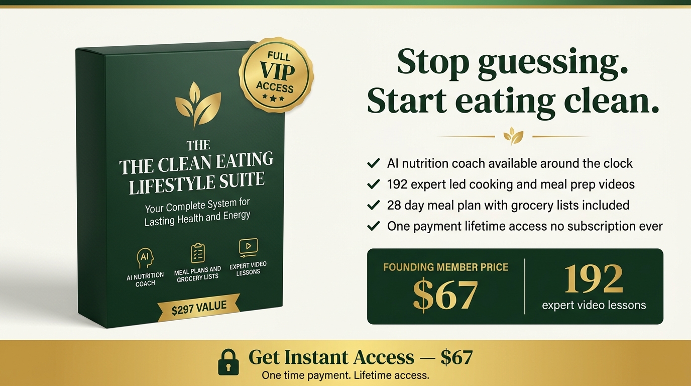 The Clean Eating Lifestyle Suite