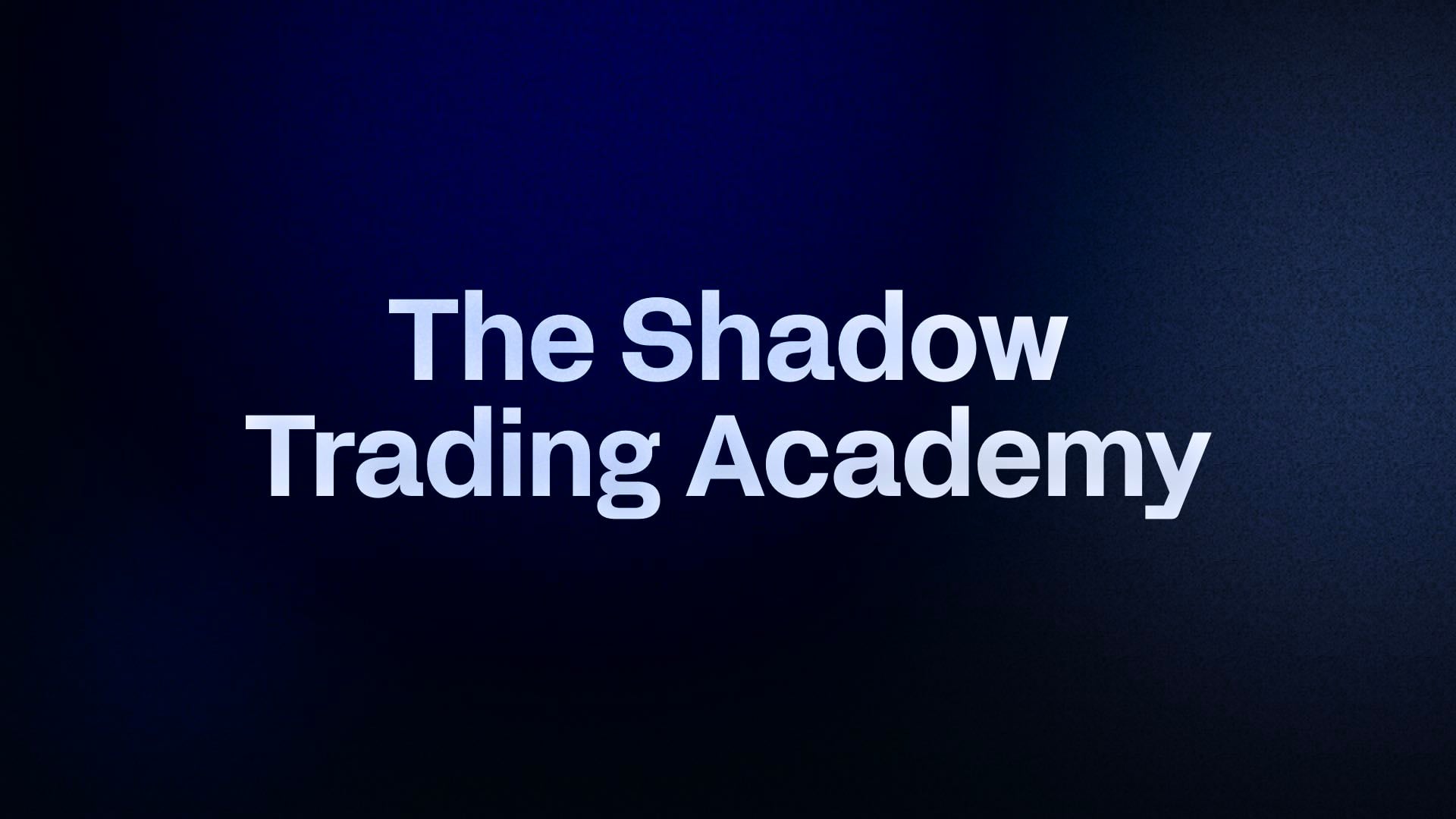 Aprende todo sobre trading