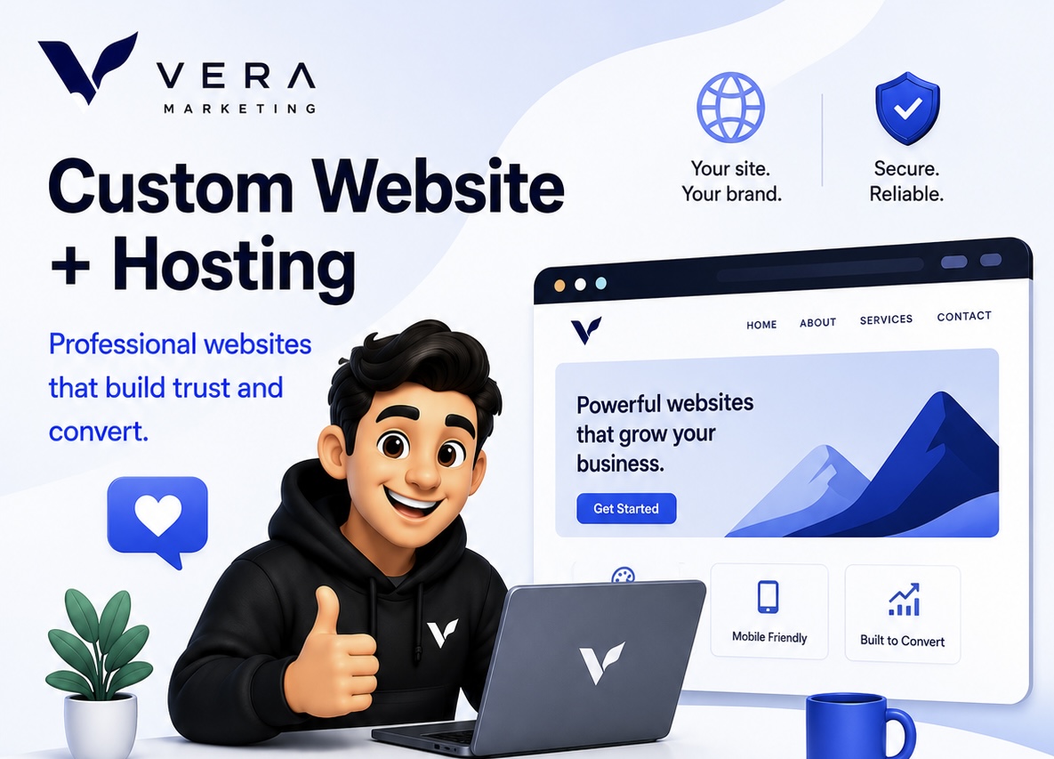 Custom Website + Hosting