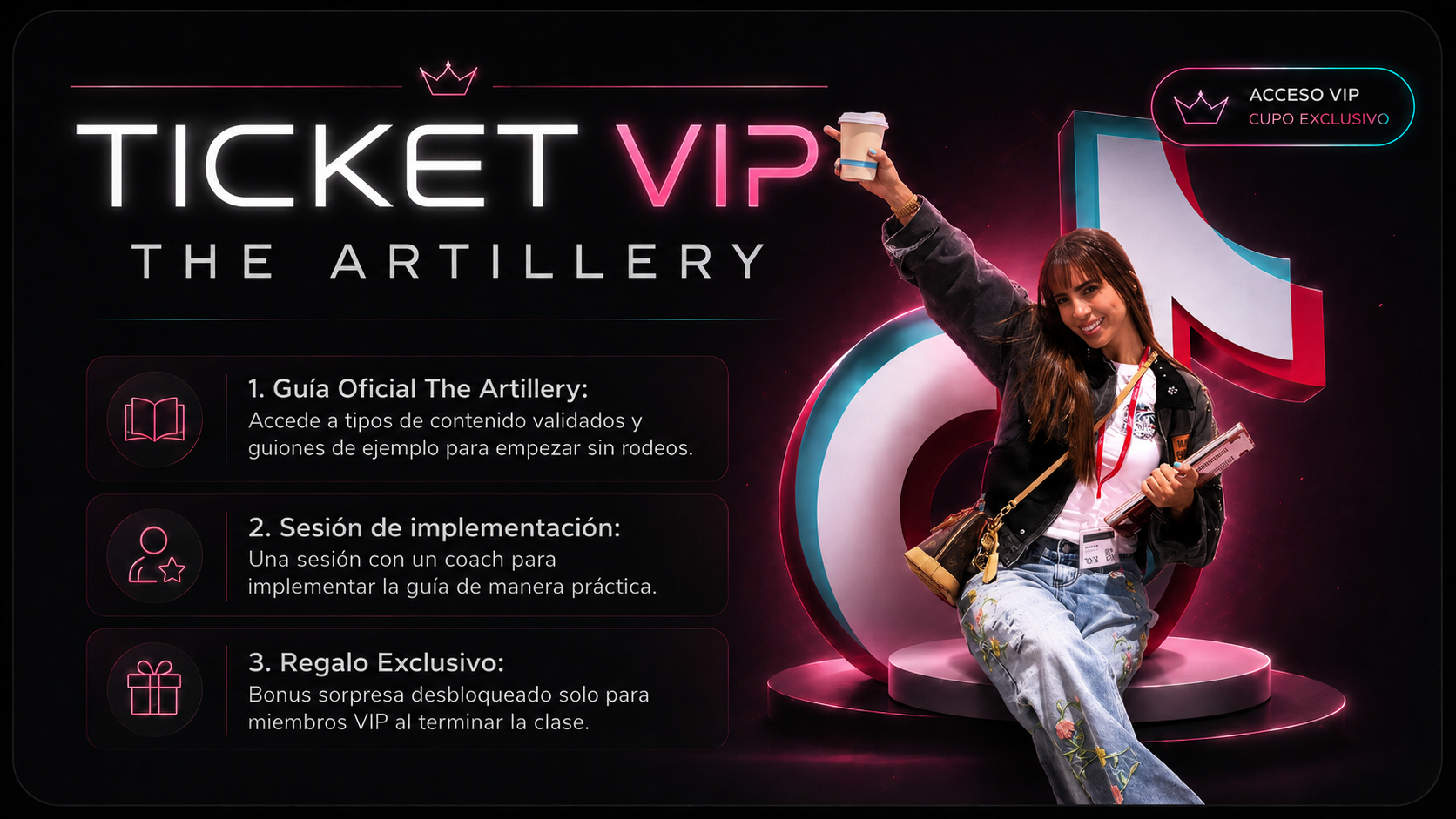 Ticket VIP Clase en Vivo