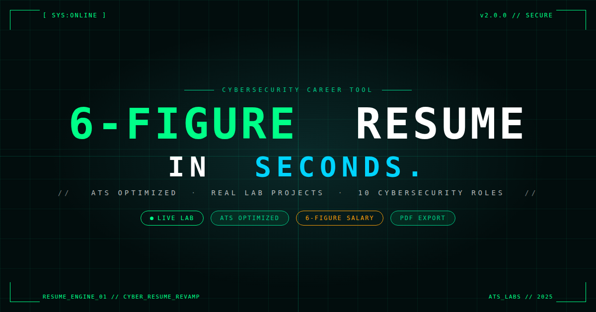 Resume Revamp Tool