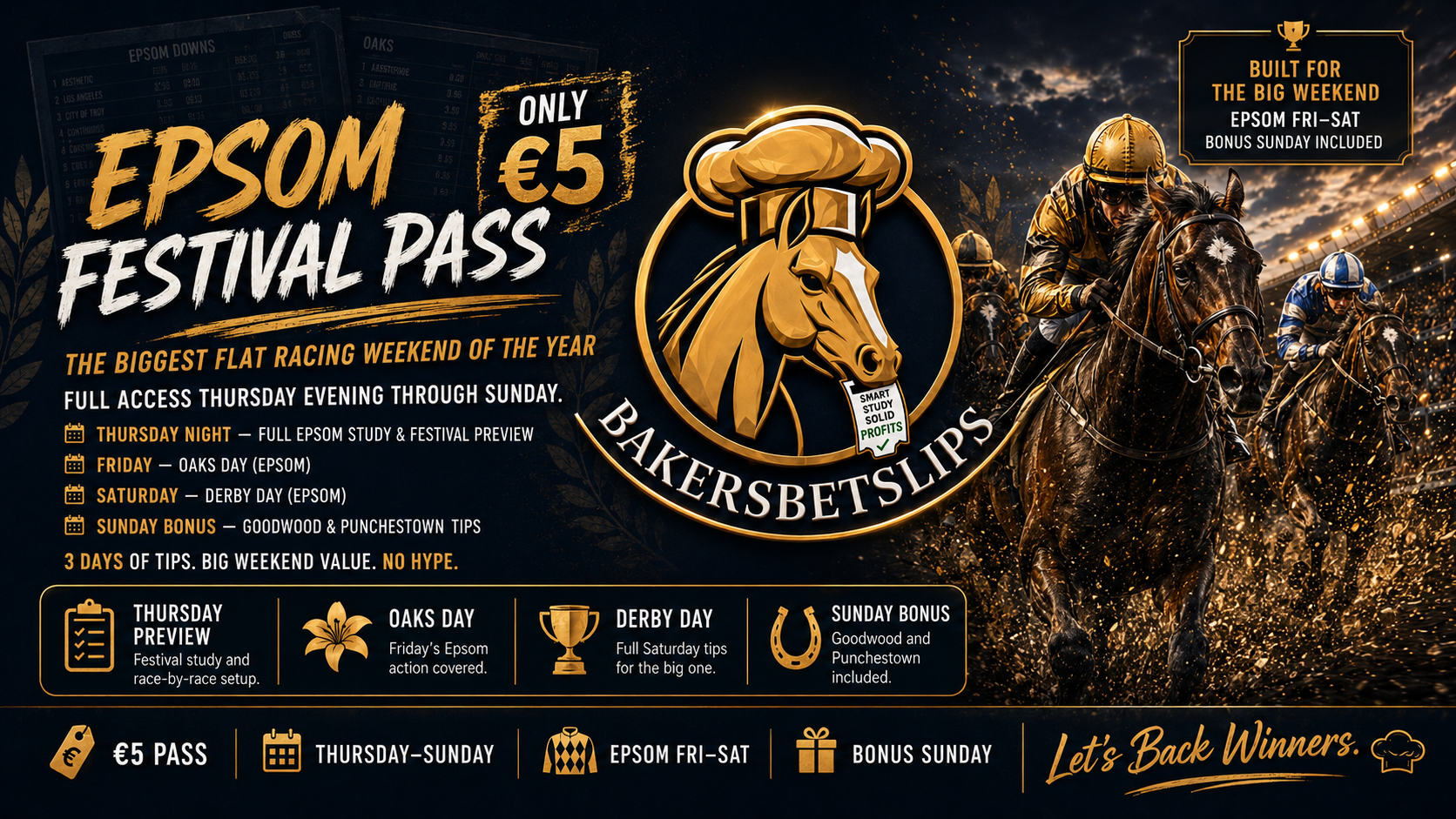 Epsom Festival Pass