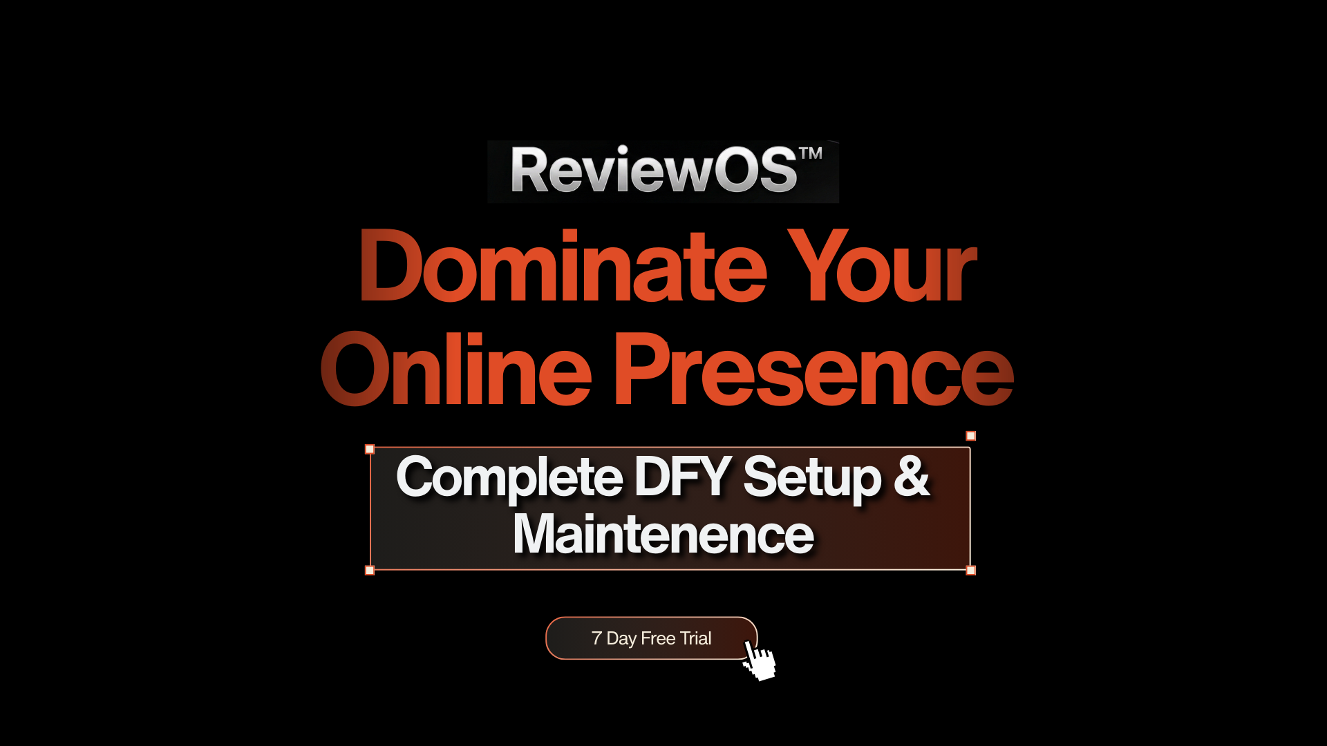 ReviewOS™ DFY Setup
