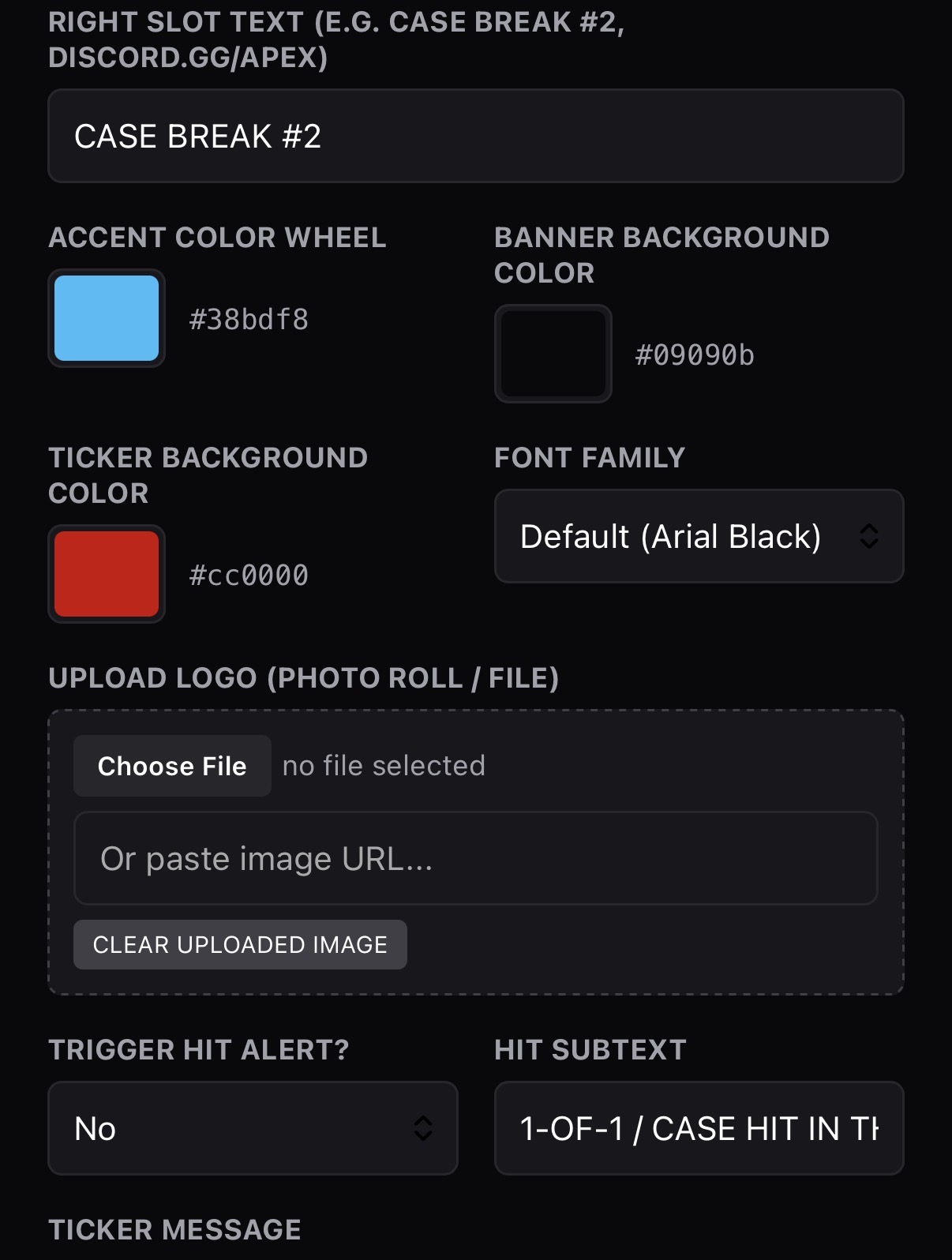 VIP Overlay