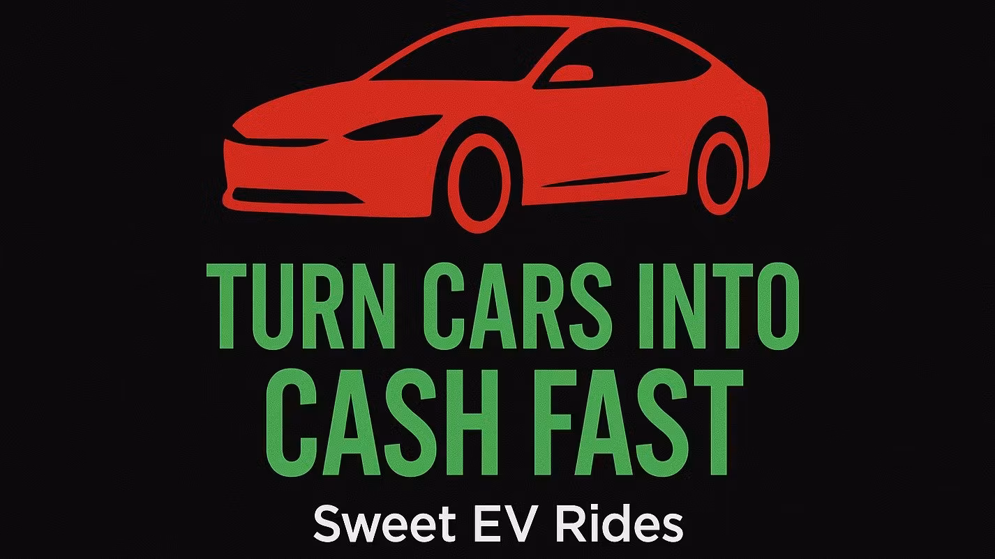Turn Cars Into Cash $3,5k 