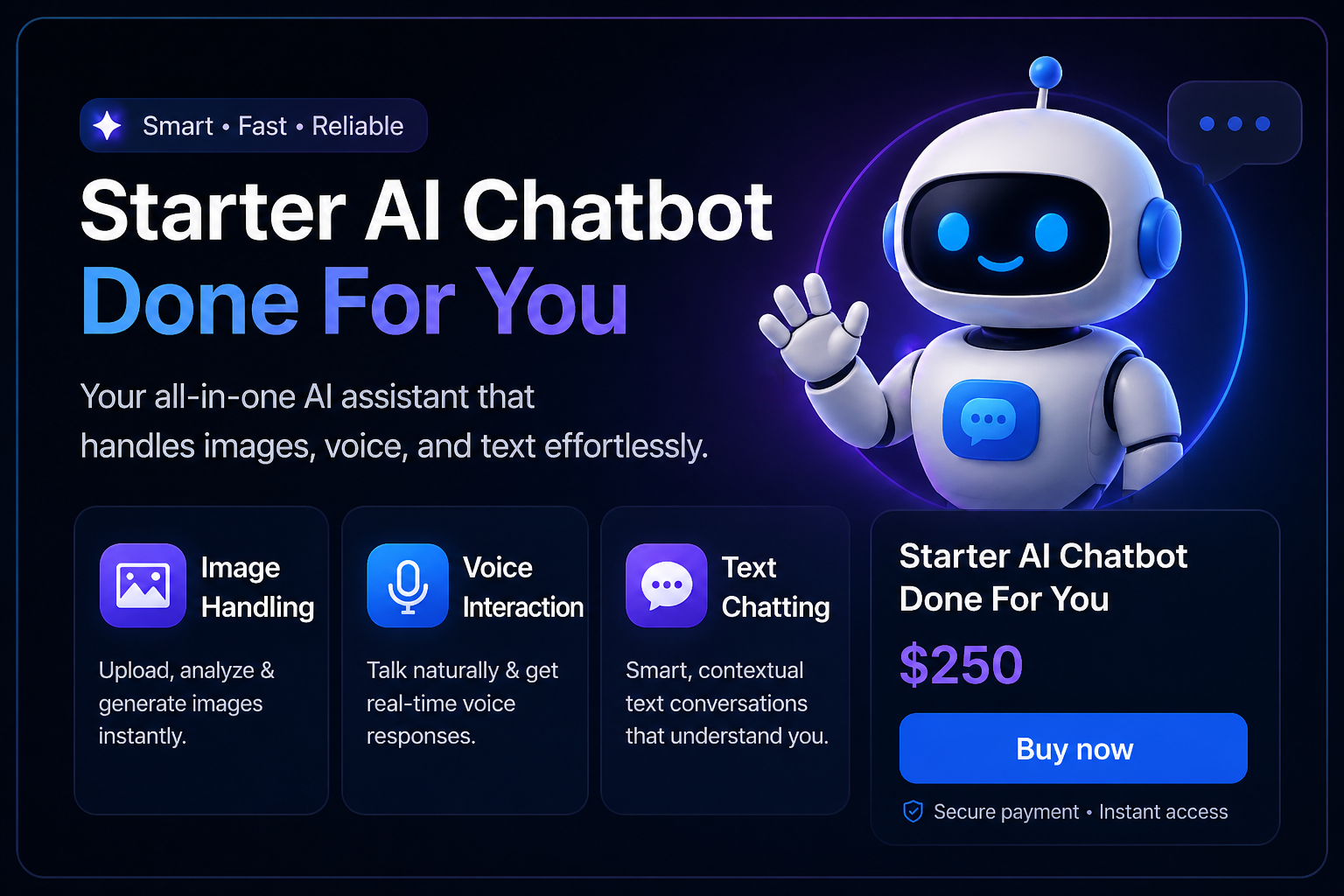 Starter AI Chatbot  Done For You