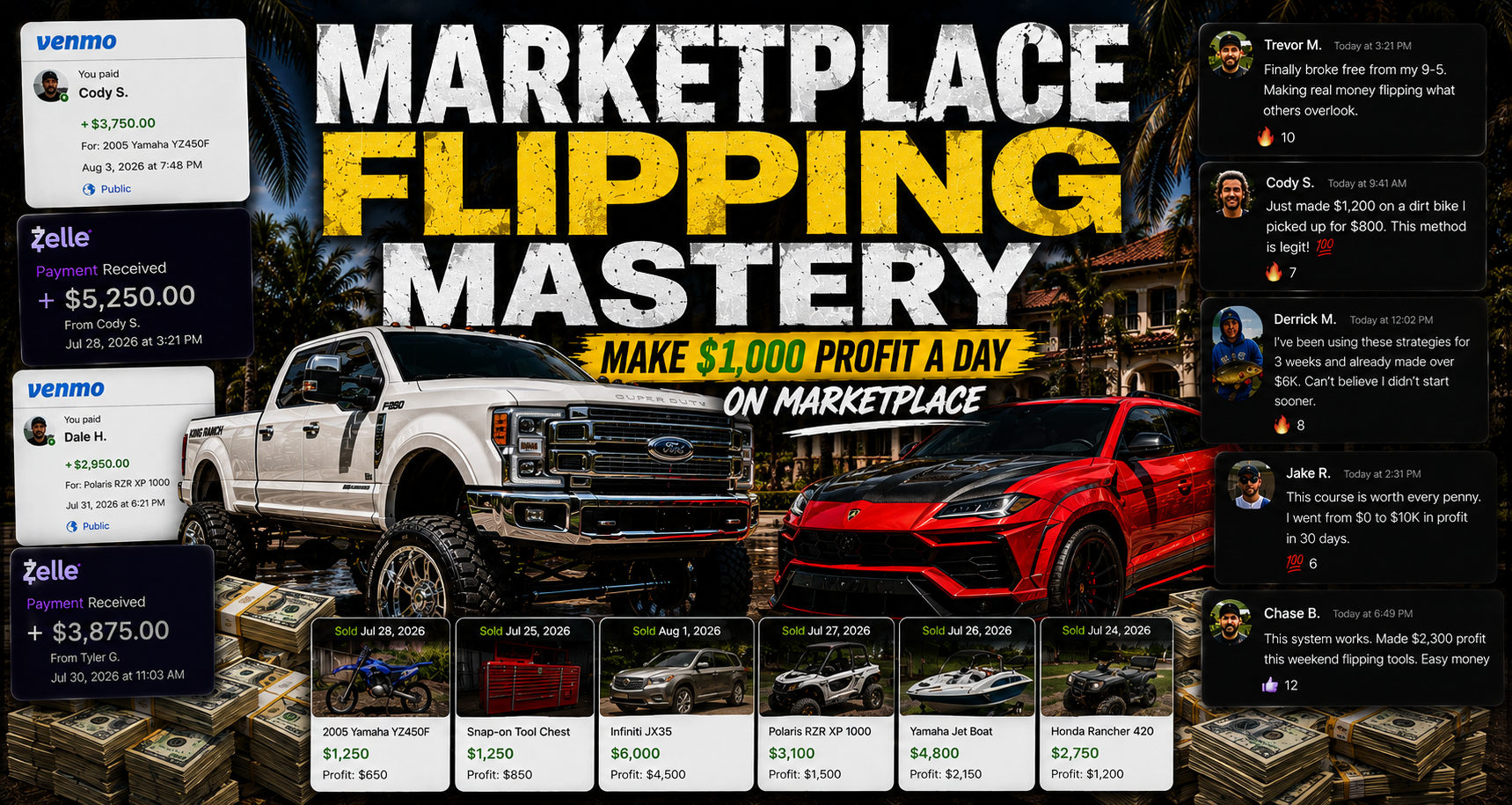 FlipScan Software + guides, 1-on-1 support & VIP Discord with $10K+/mo flippers.