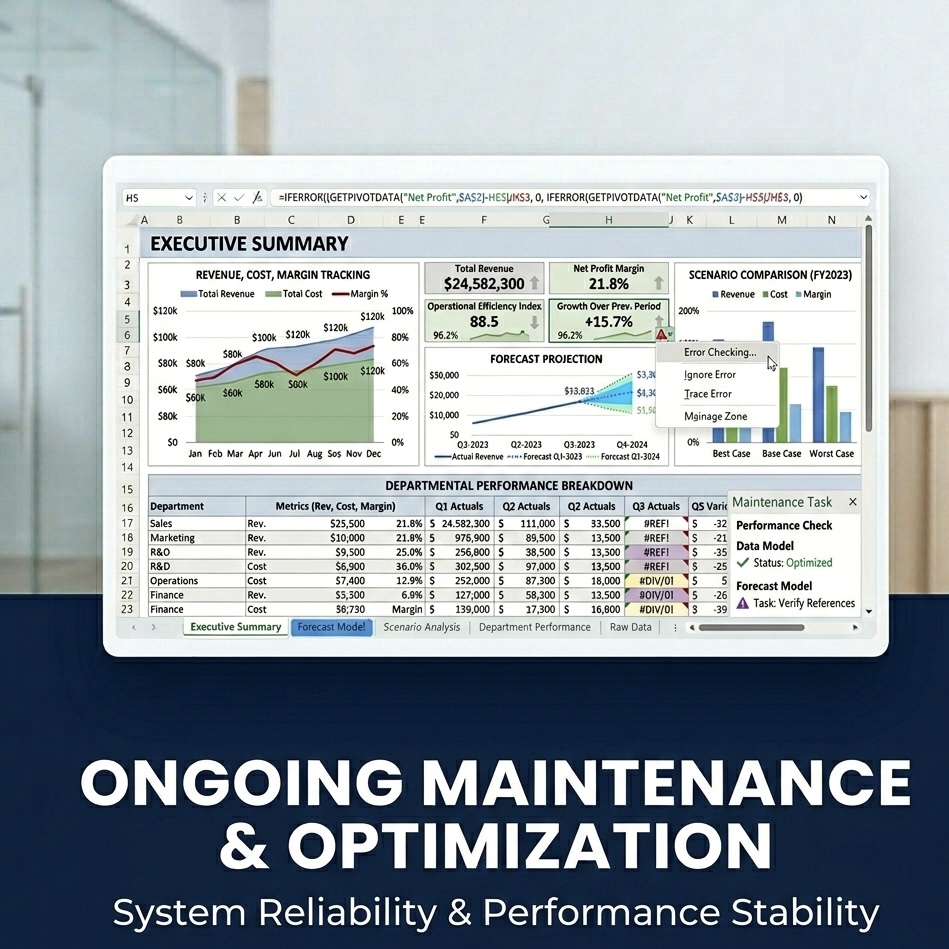 Ongoing Maintenance & Optimization