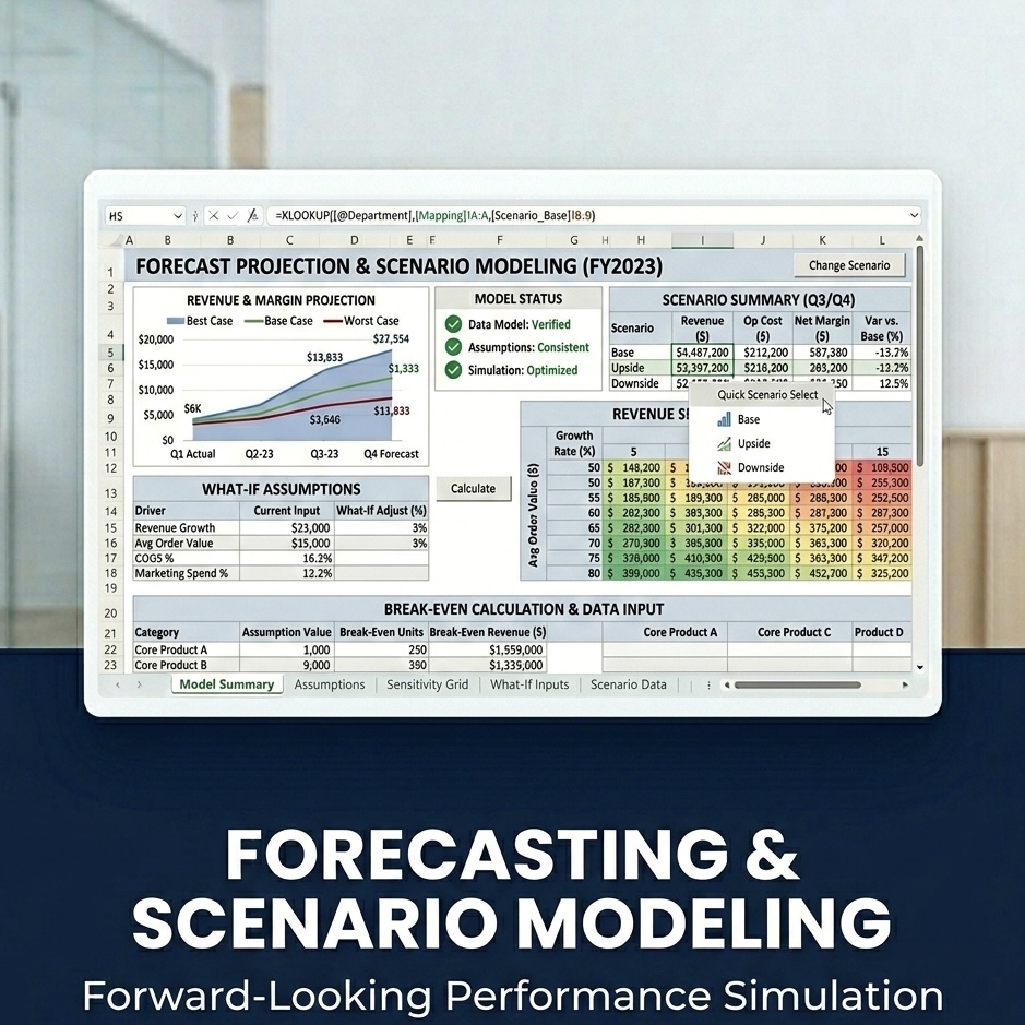 Forecasting & Scenario Modeling
