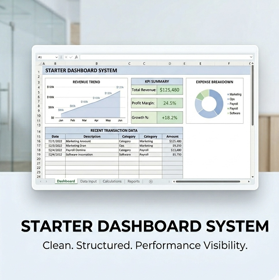 Starter Dashboard System