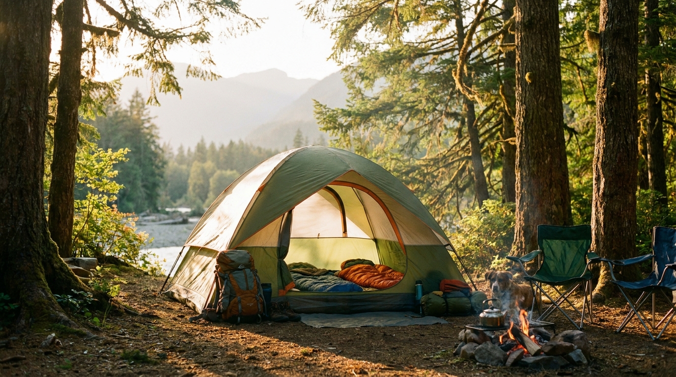 4-Person Camping Tent
