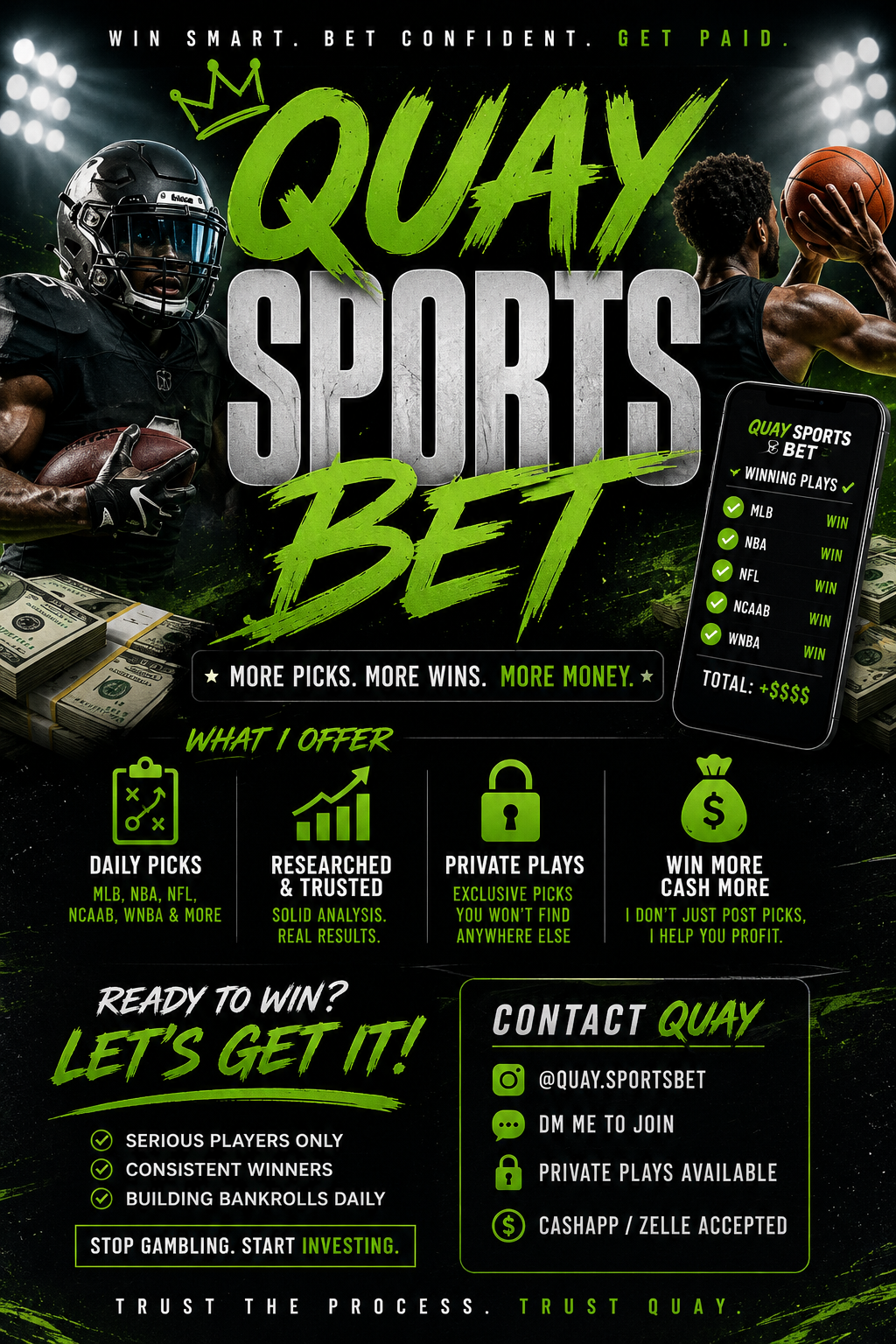 Quay’s Sports Bets