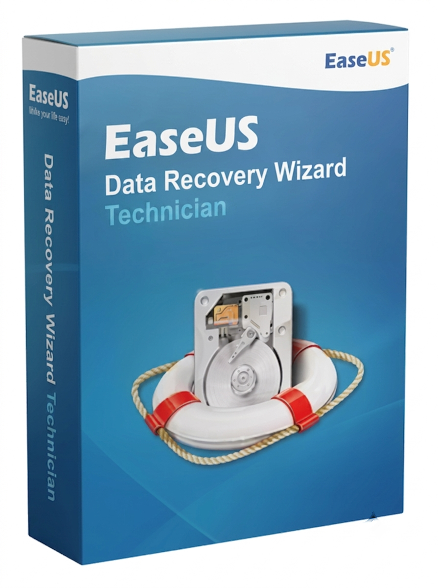 EaseUS Data Recovery Wizard Technician – Lifetime Global License (Unlimited use)