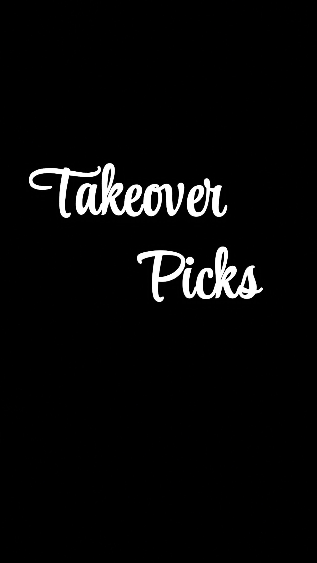takeover picks 