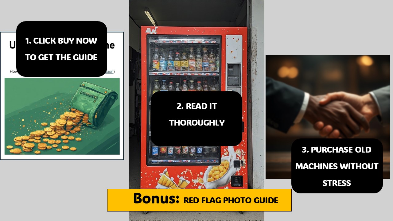Used Vending Machine Buying Guide