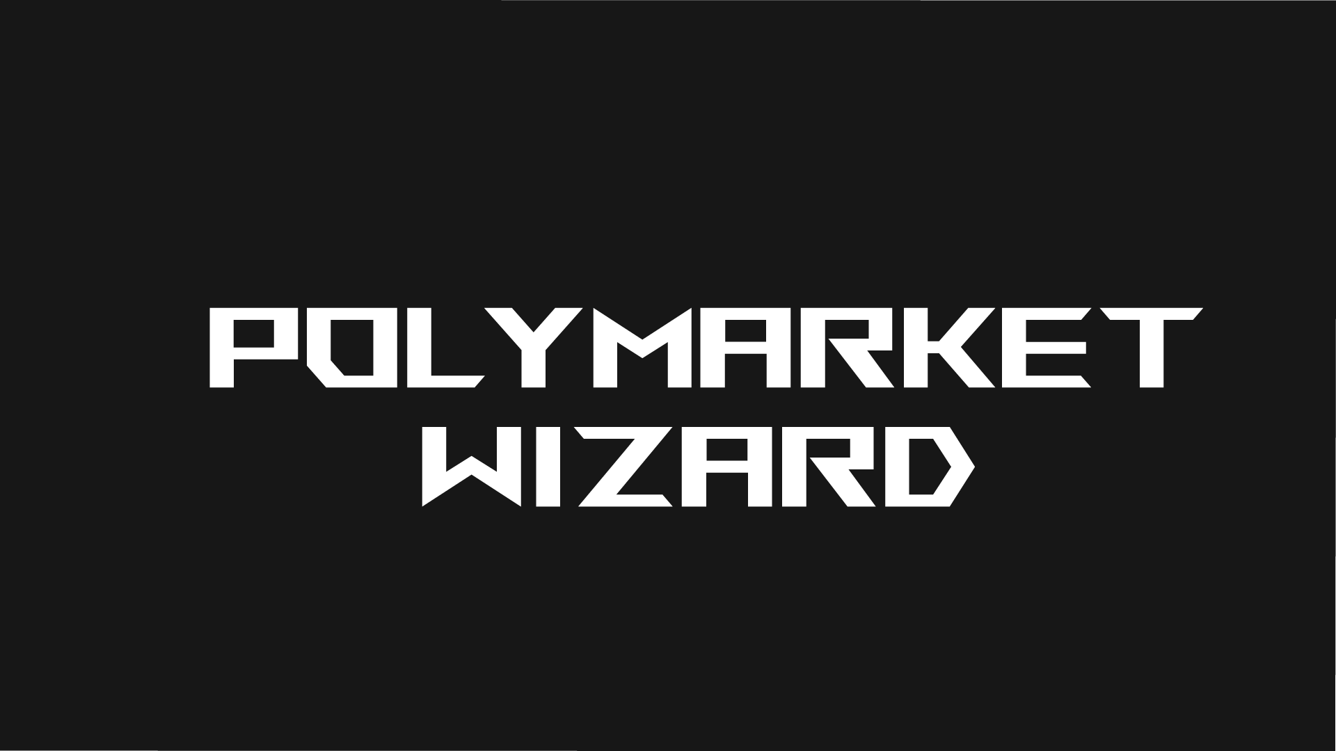 PolyMarket Wizard banner