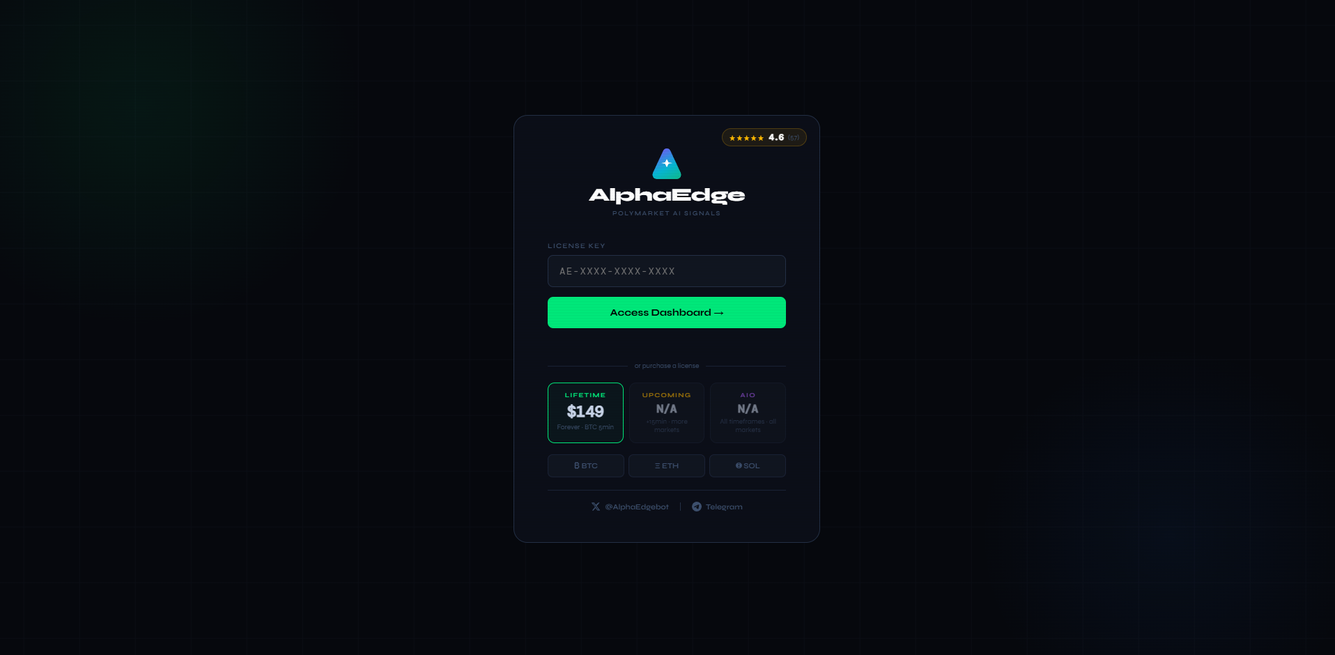 🔐 5M BTC Signals – Access Key