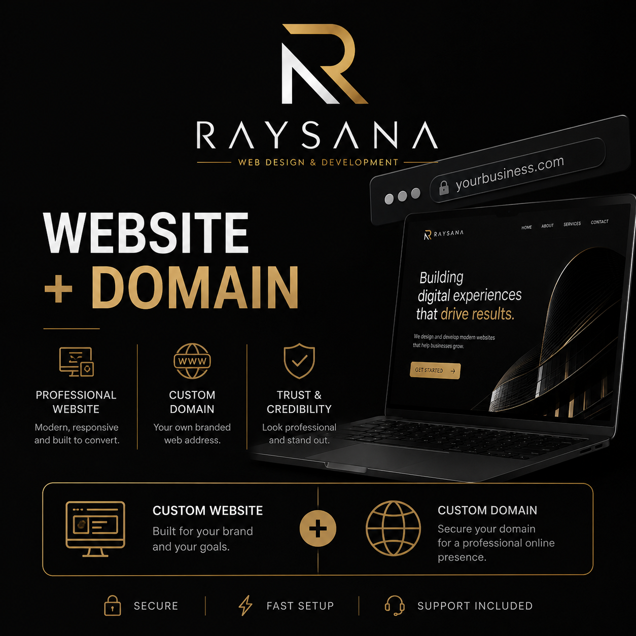 Website + Domain