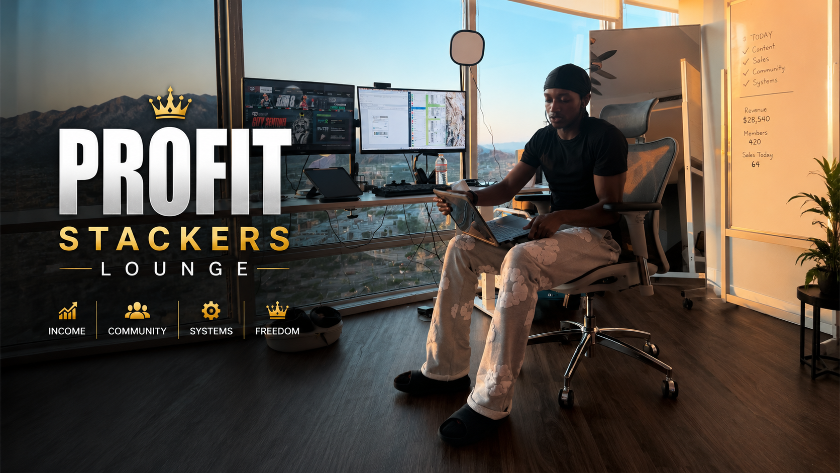Profit Stackers Lounge