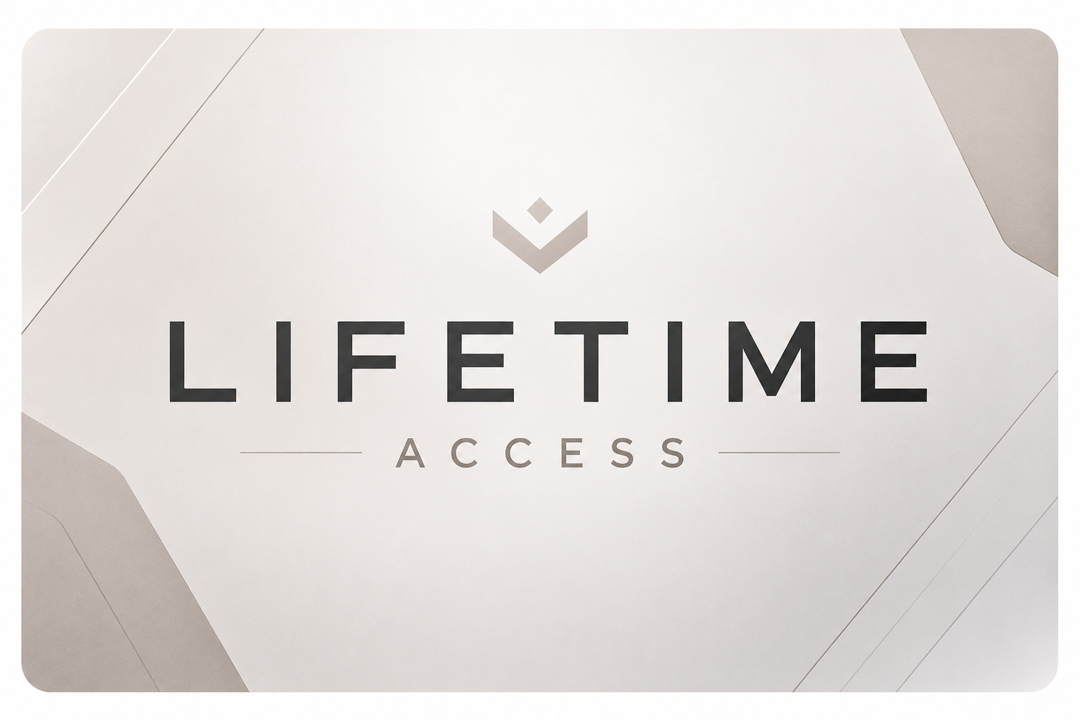 Lifetime access