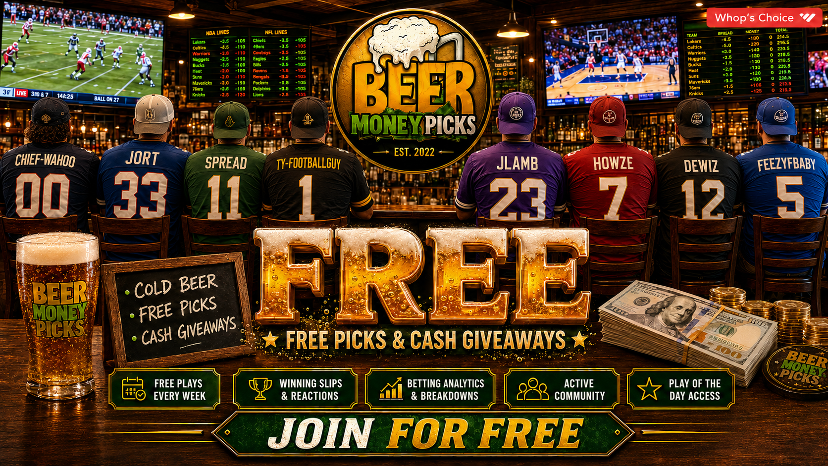 Beer Money Picks