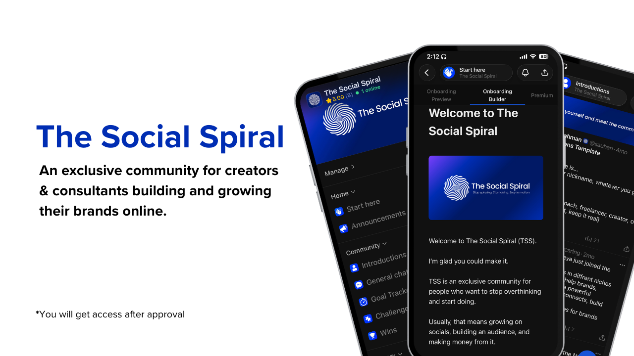 The Social Spiral