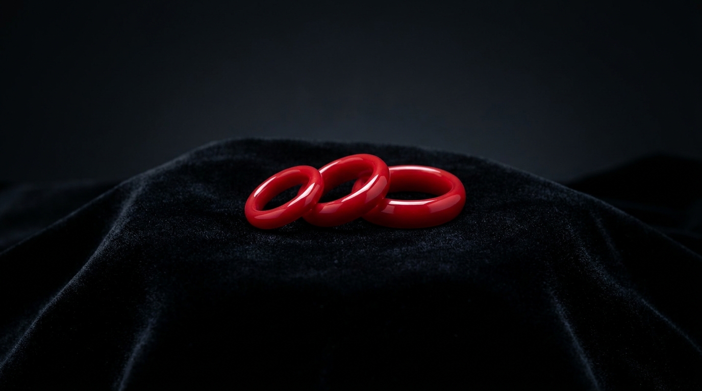 Candyred Cockring Trio