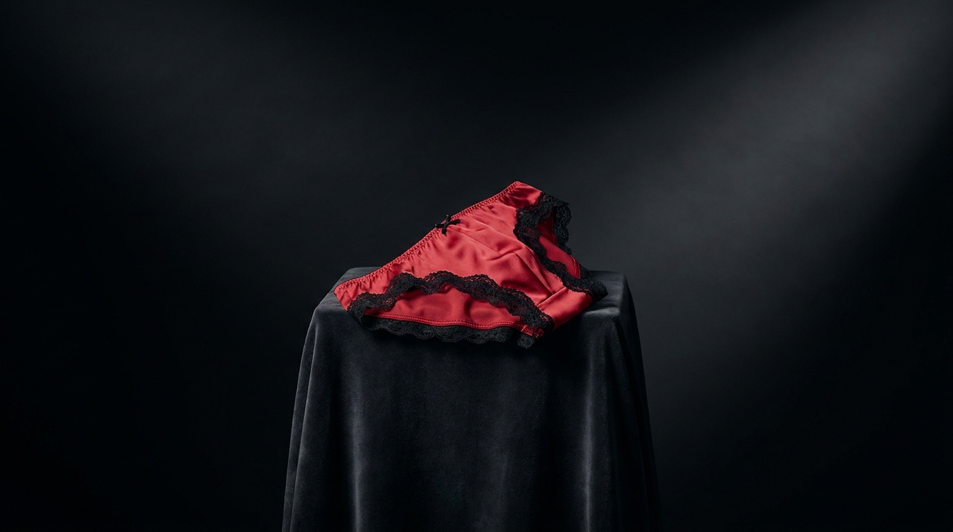 Candyred Silk Manties